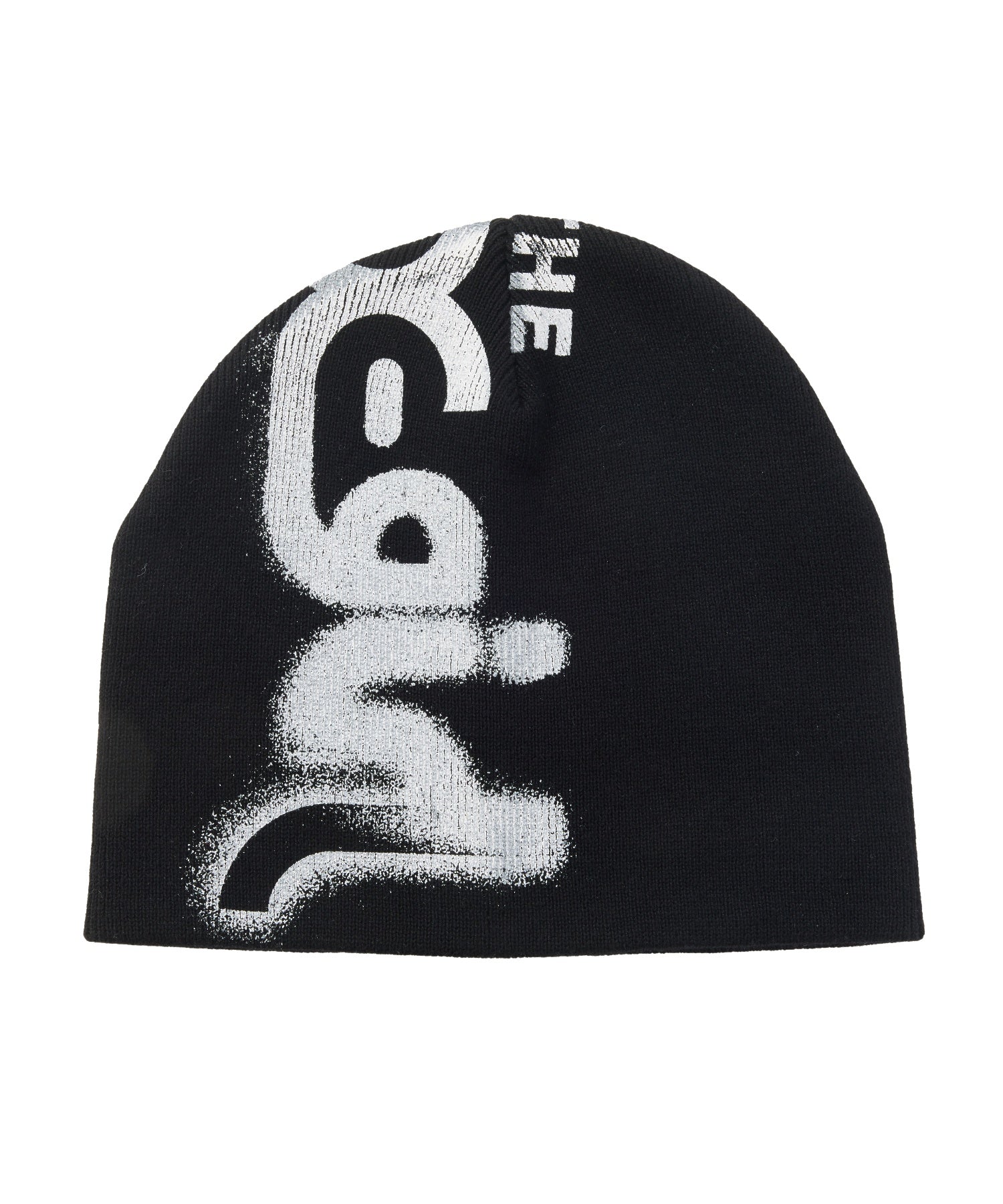 HEAVY DISTRESSED LOGO BEANIE