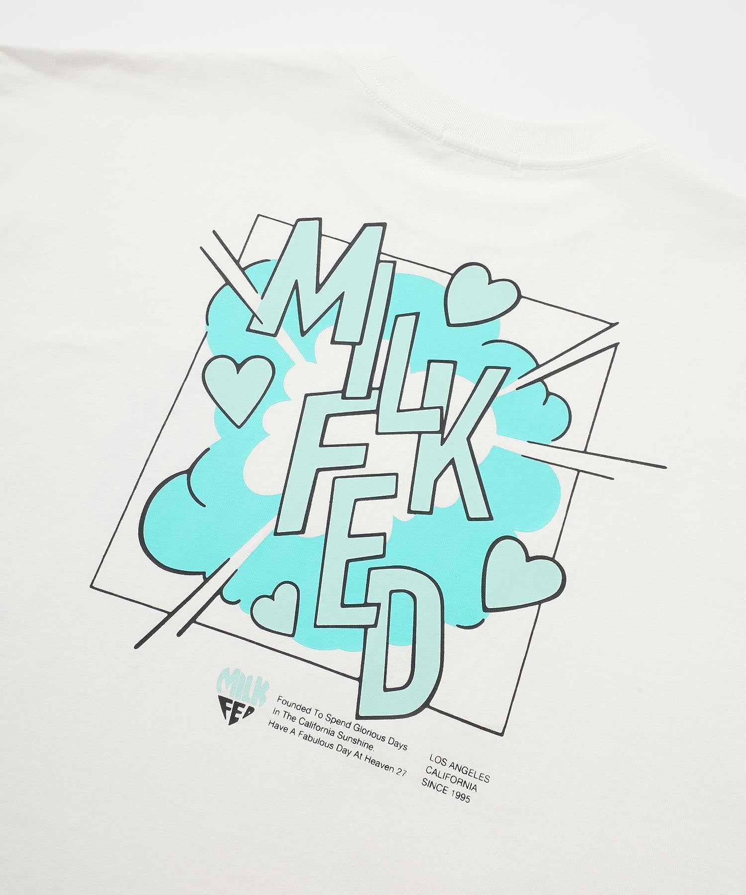 COMIC LOGO WIDE S/S TEE MILKFED.