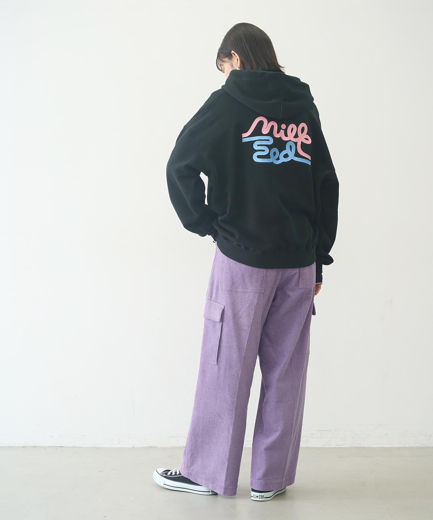 STRING LOGO SWEAT HOODIE