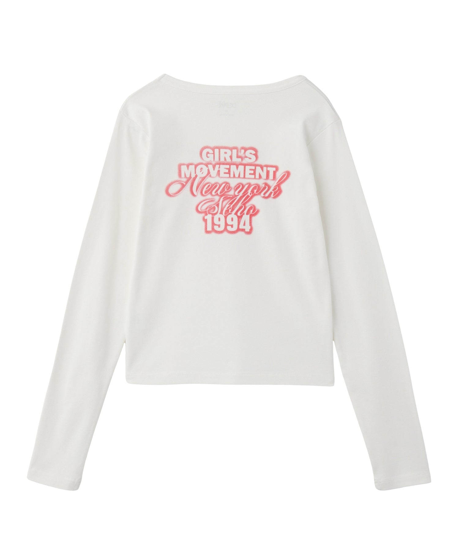 SPRAY LOGO L/S TOP