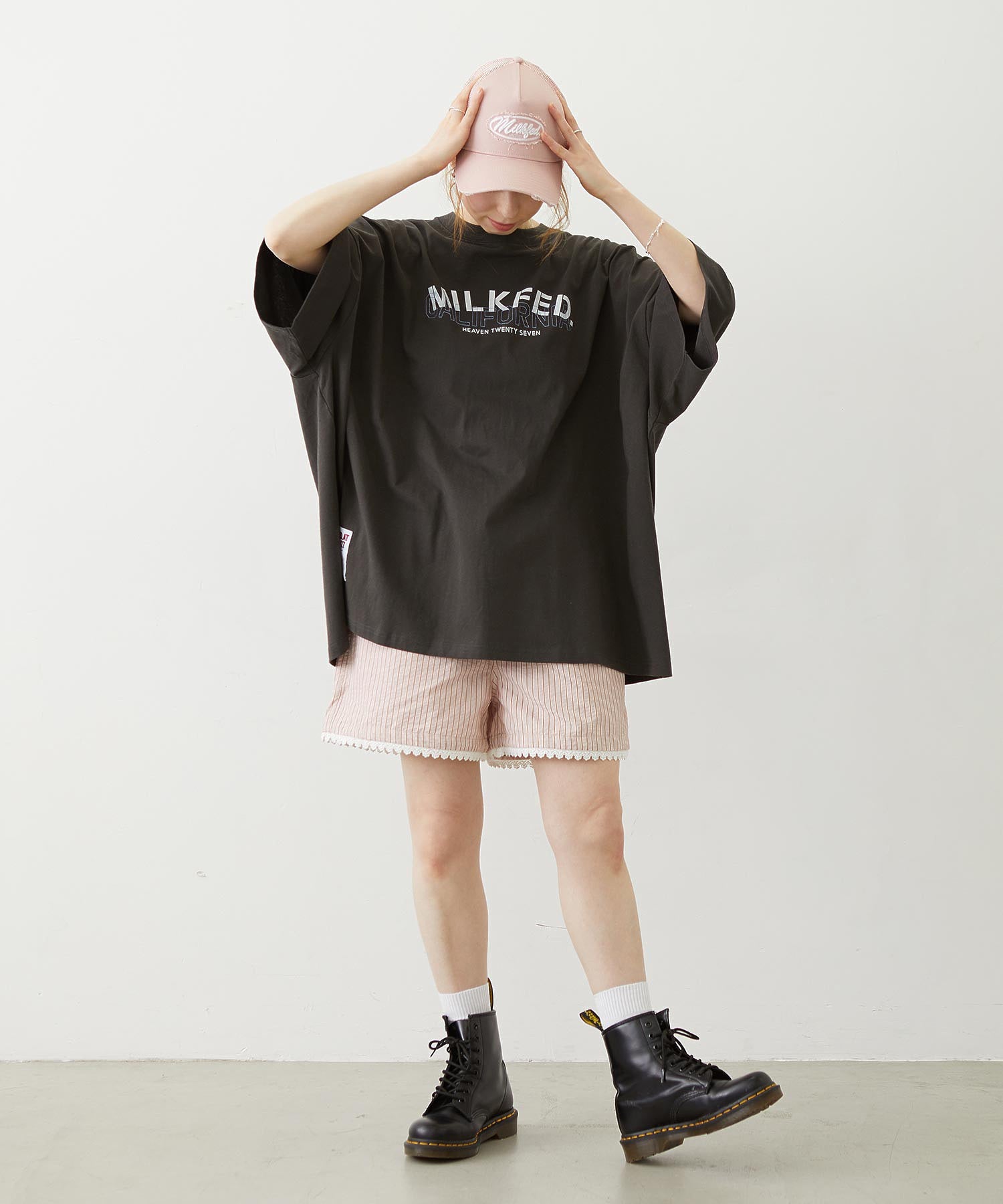 MILKFED. × NEW ERA OVAL LOGO 9FORTY A-FRAME