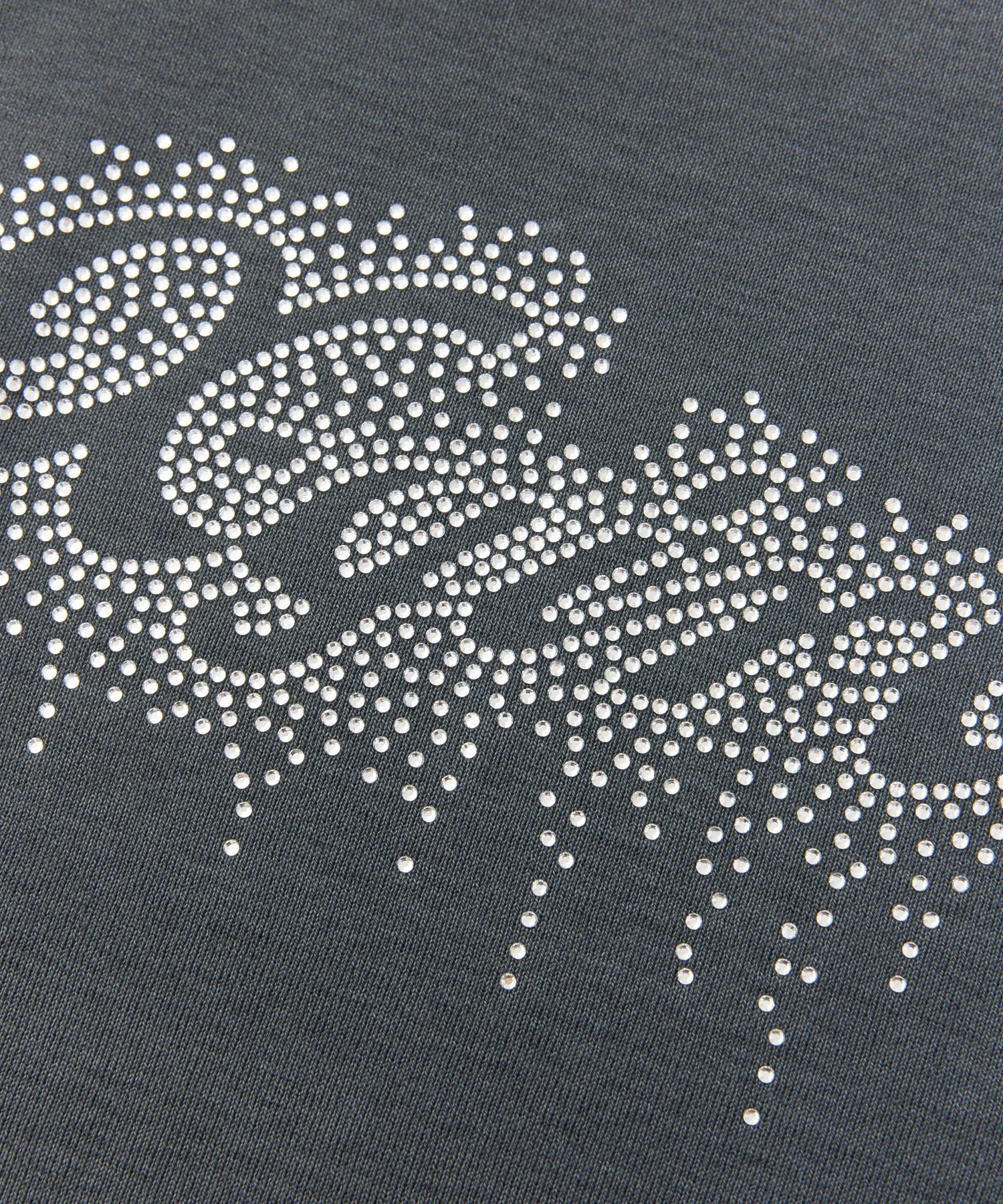 FADED DROP RHINESTONE LOGO S/S BABY TEE