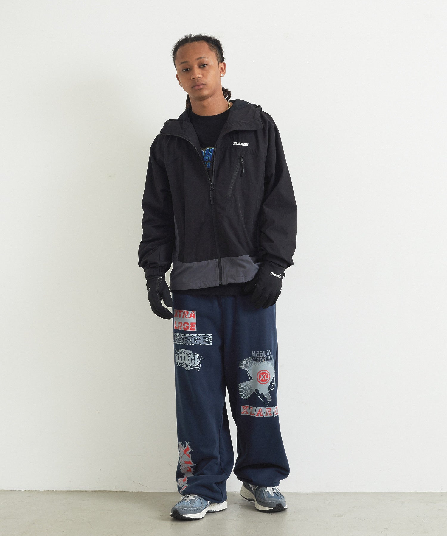 NYLON PANELED JACKET