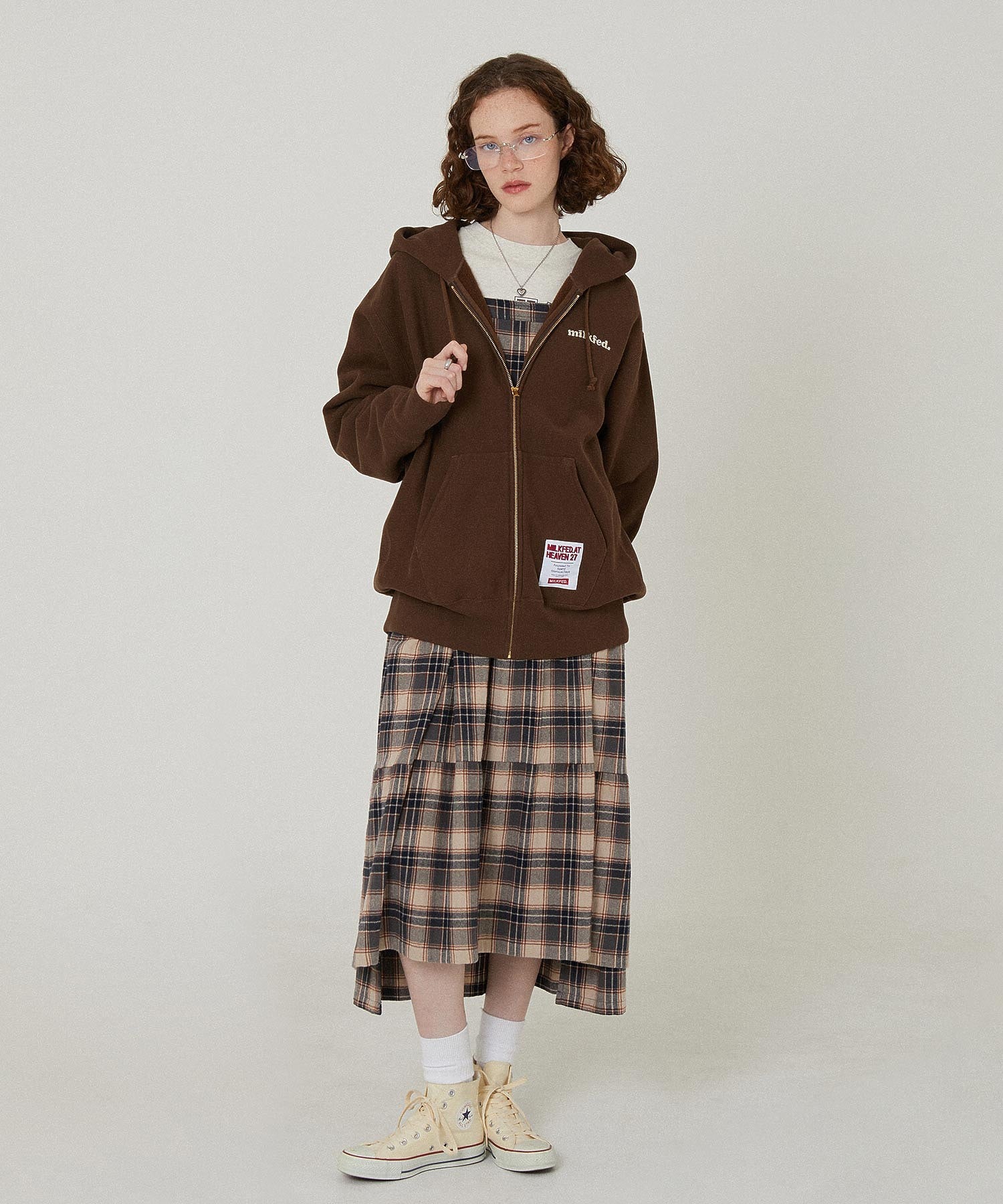 APRON TIERED DRESS
