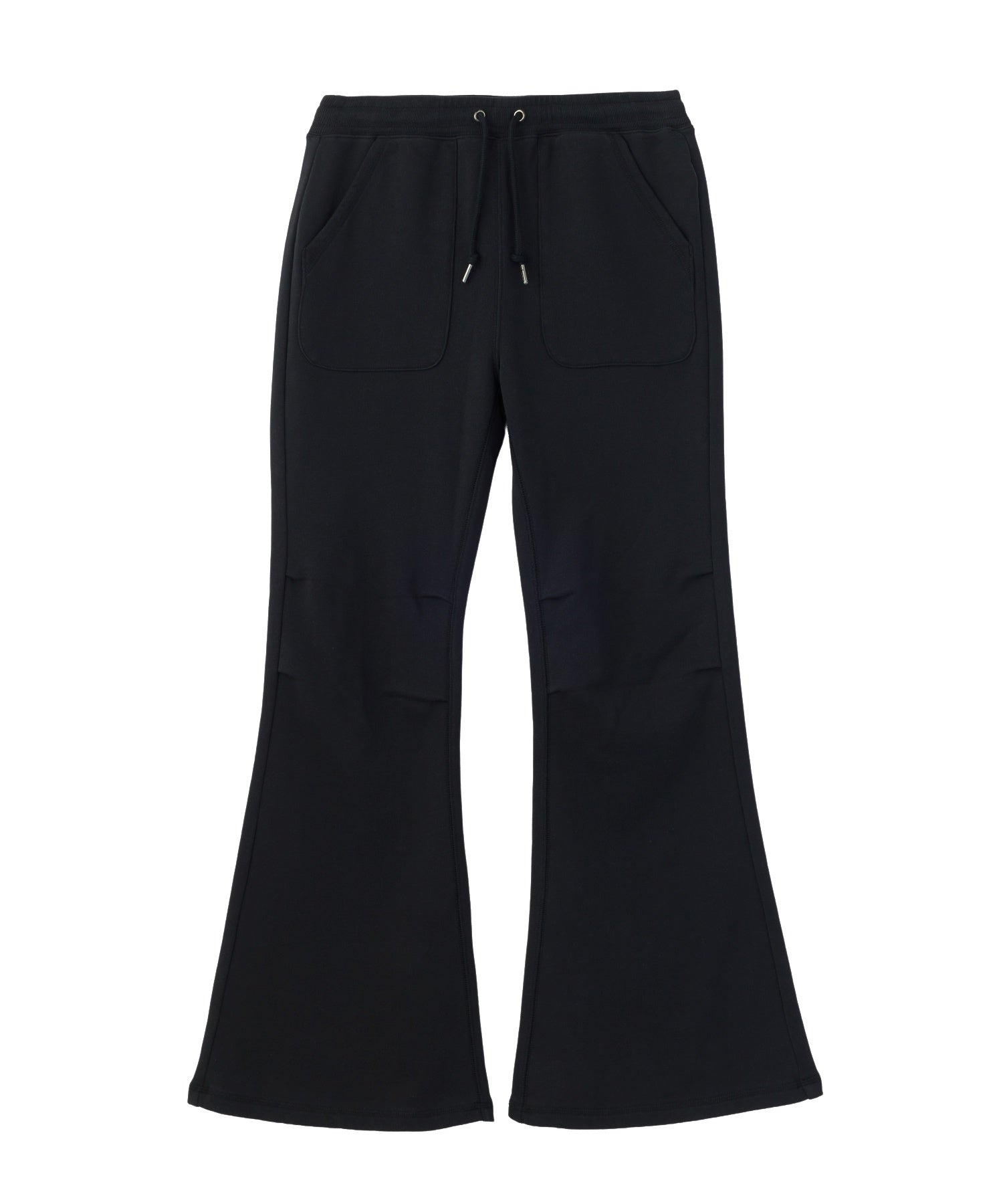 FACE LABEL FLARE SWEATPANTS