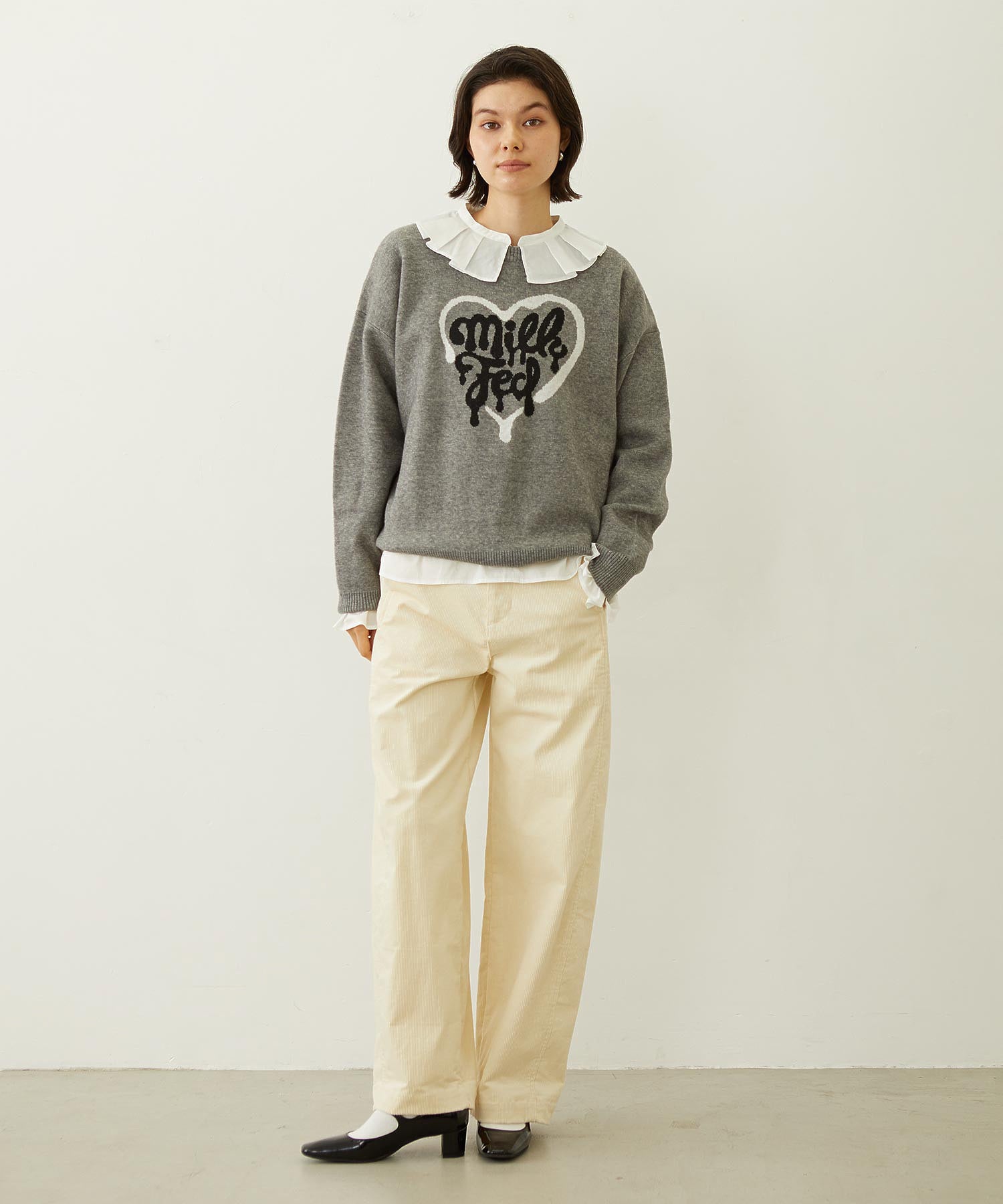 MELTY HEART KNIT TOP