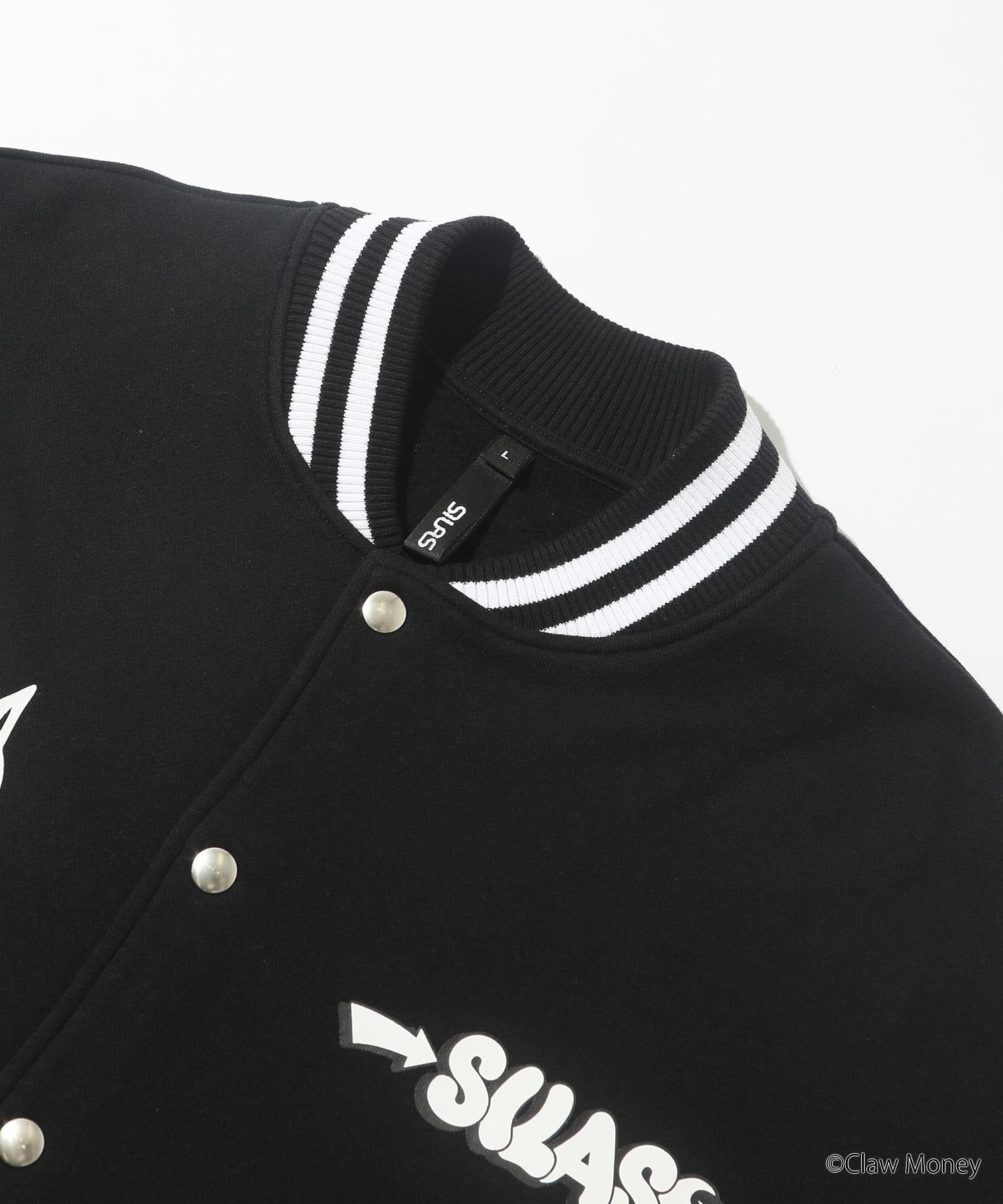 SILASxCLAW MONEY VARSITY JACKET