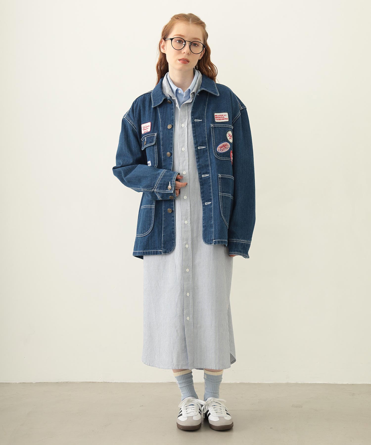 LAYERED SHIRTS DRESS