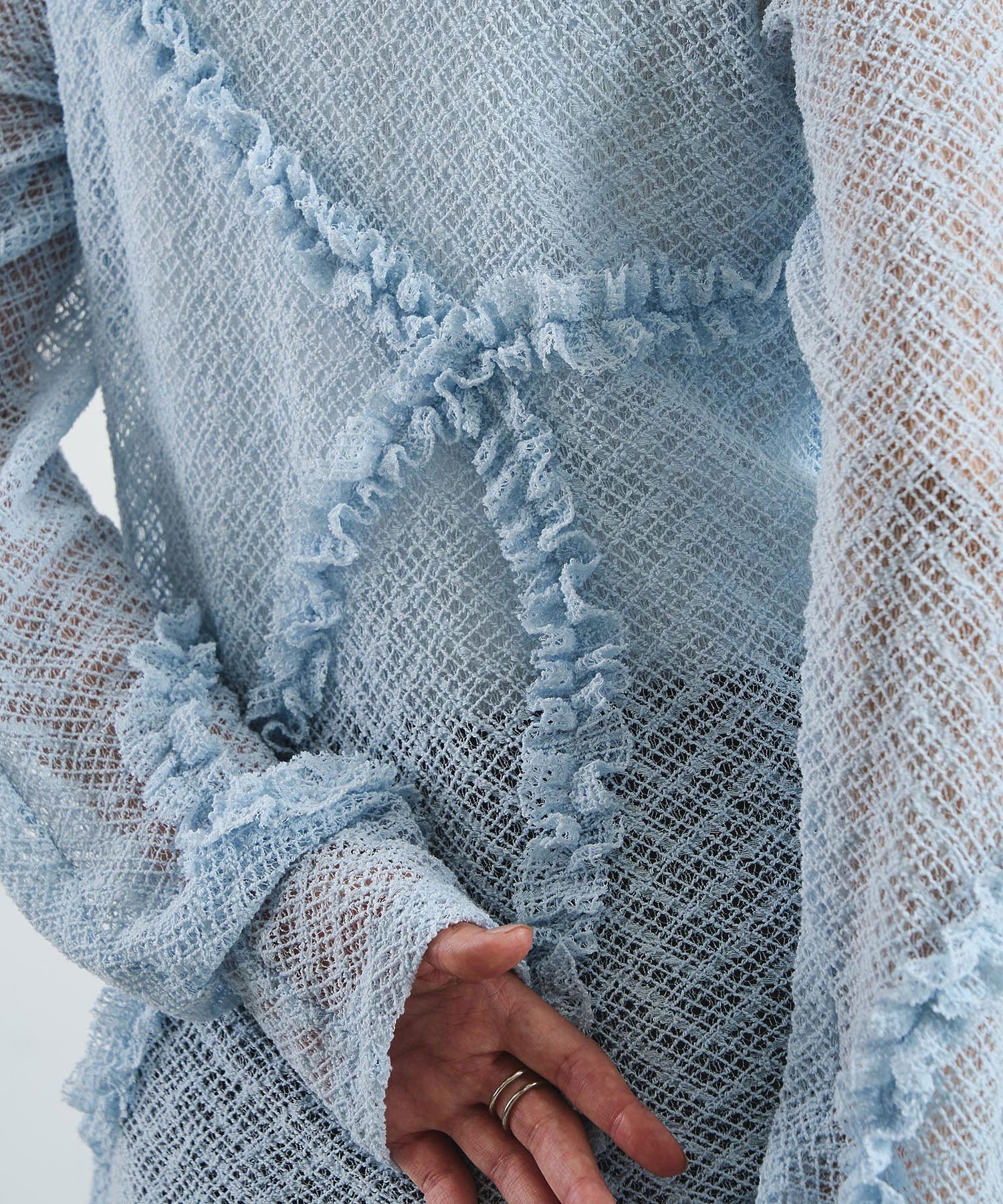 FRILL LACE TOP