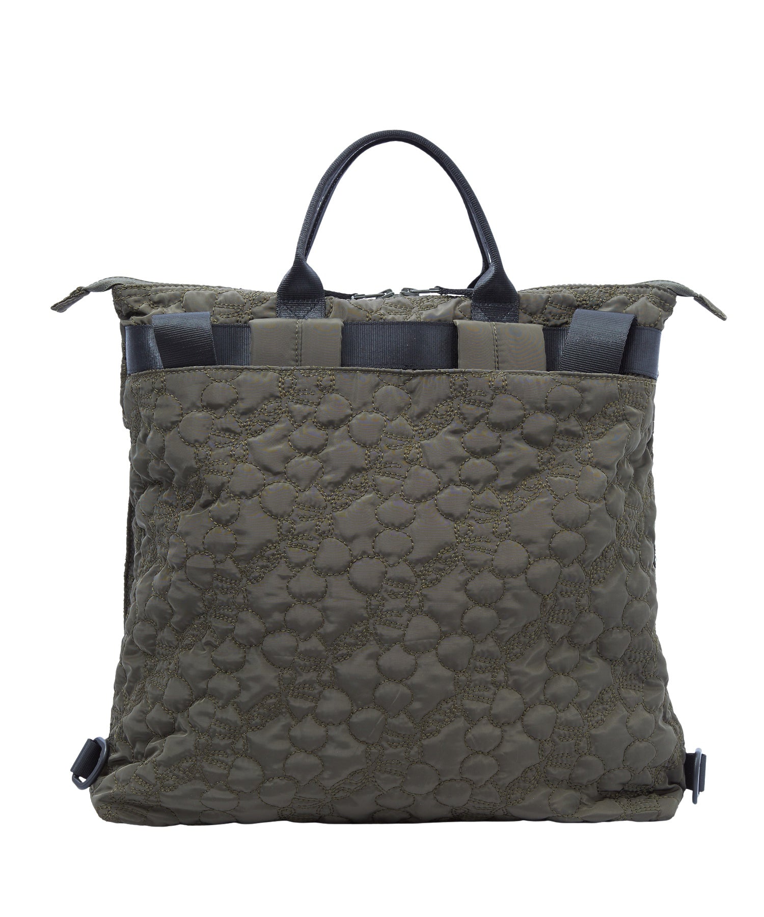 CHERRY QUILTED HELMET BAG