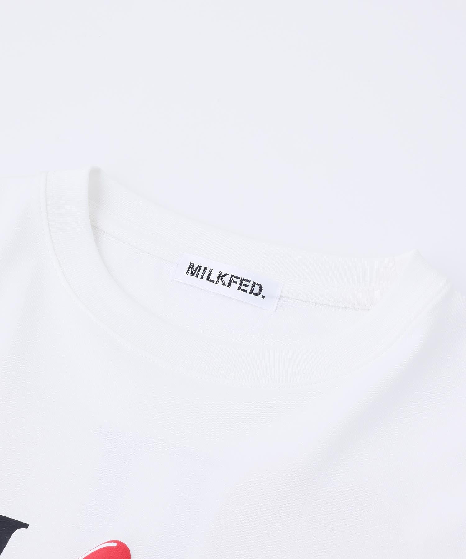 FLUFFY LOGO TOP MILKFED.