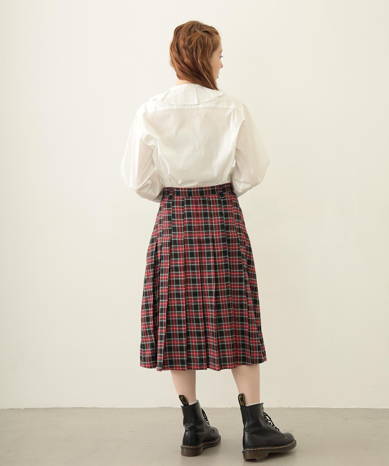 MULTI RUFFLE COLLAR BLOUSE