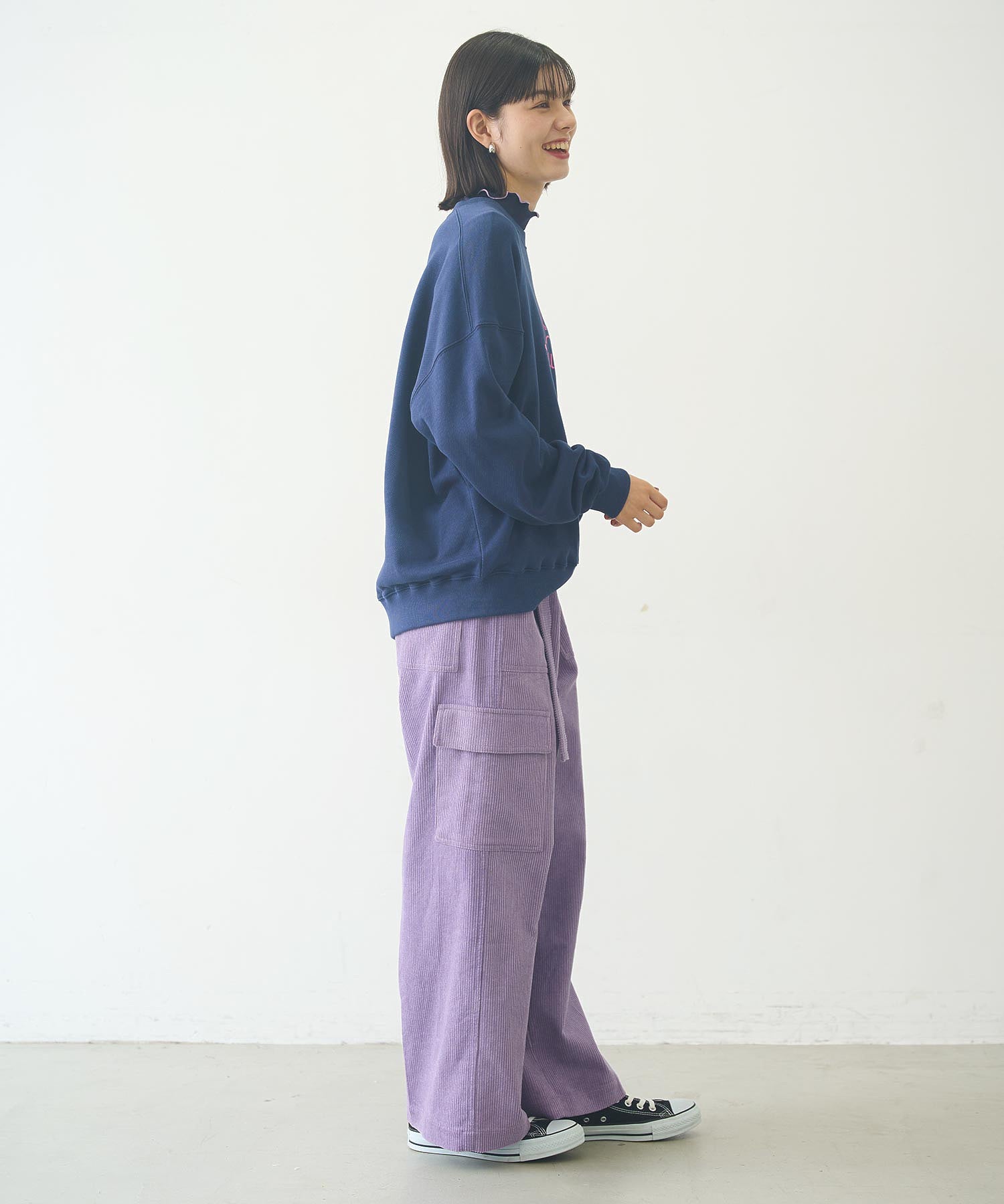 CORDUROY CARGO PANTS