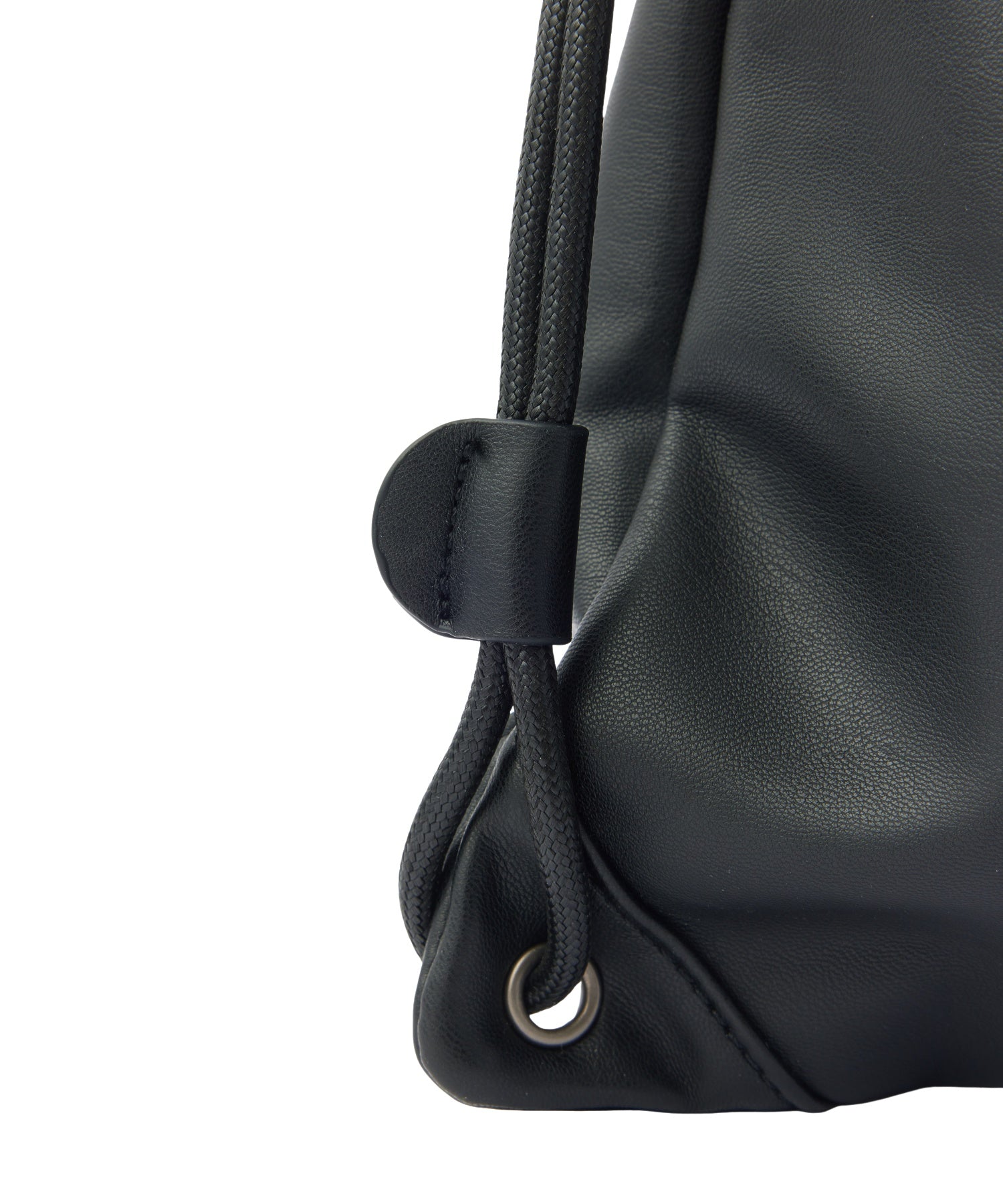XG EMBLEM FAUX LEATHER KNAPSACK