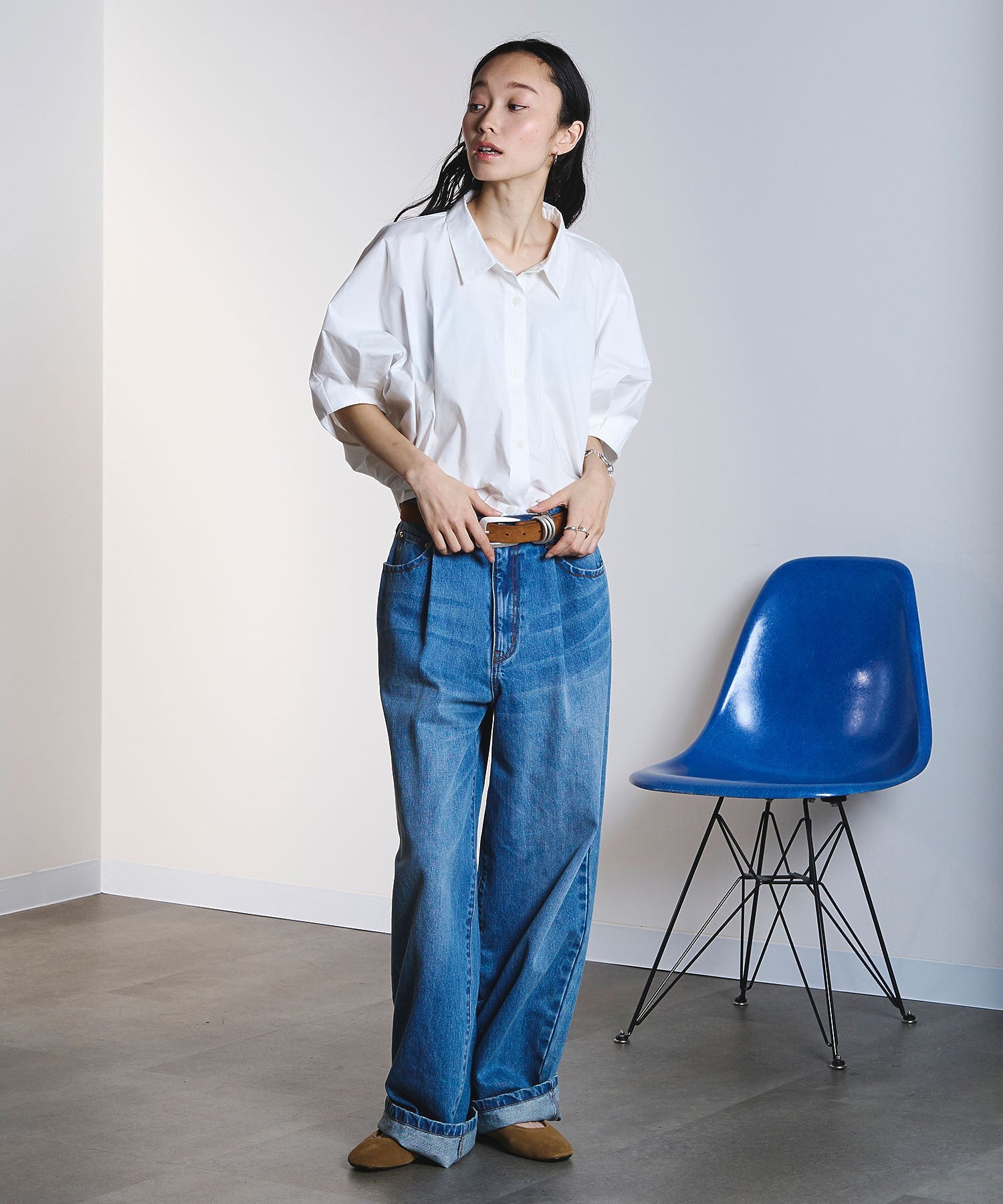 model:161cm 着用サイズ:ONE SIZE