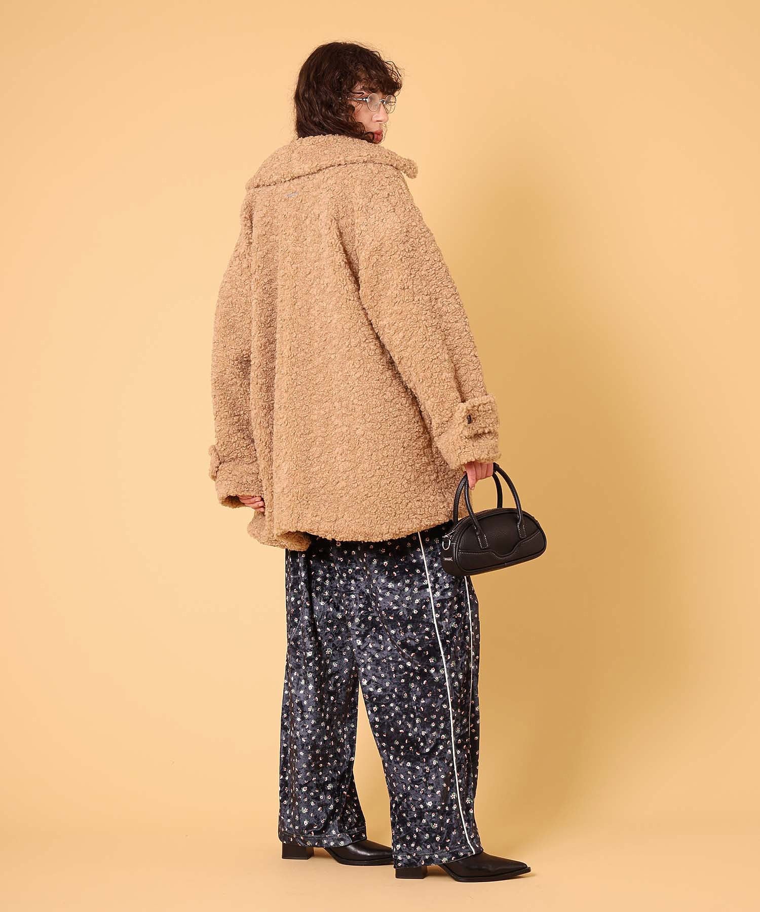 ボアハーフコート