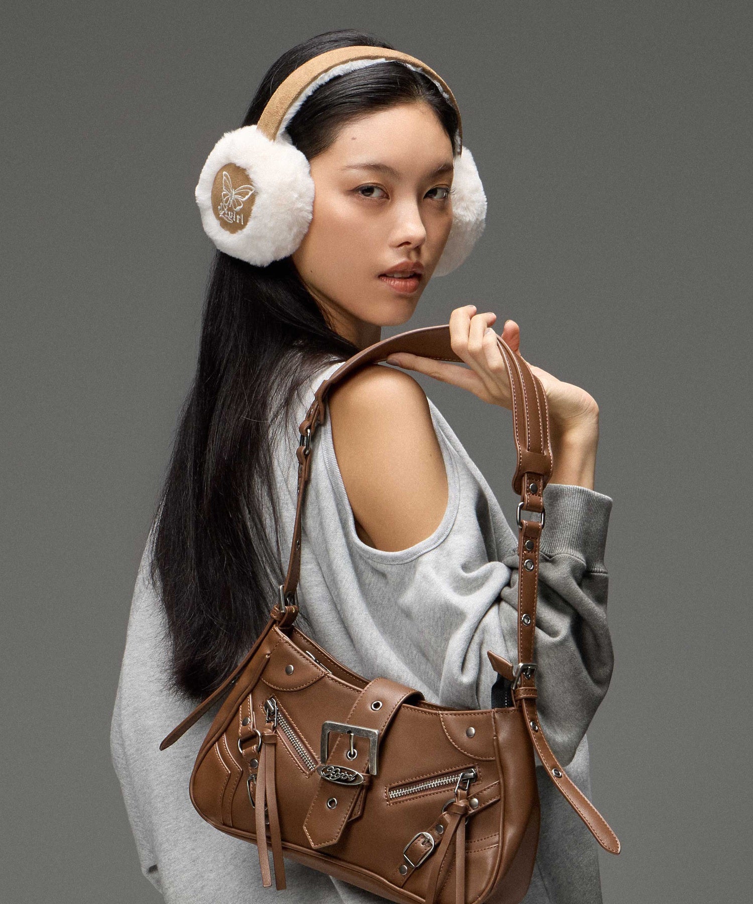 BUTTERFLY LOGO EARMUFFS