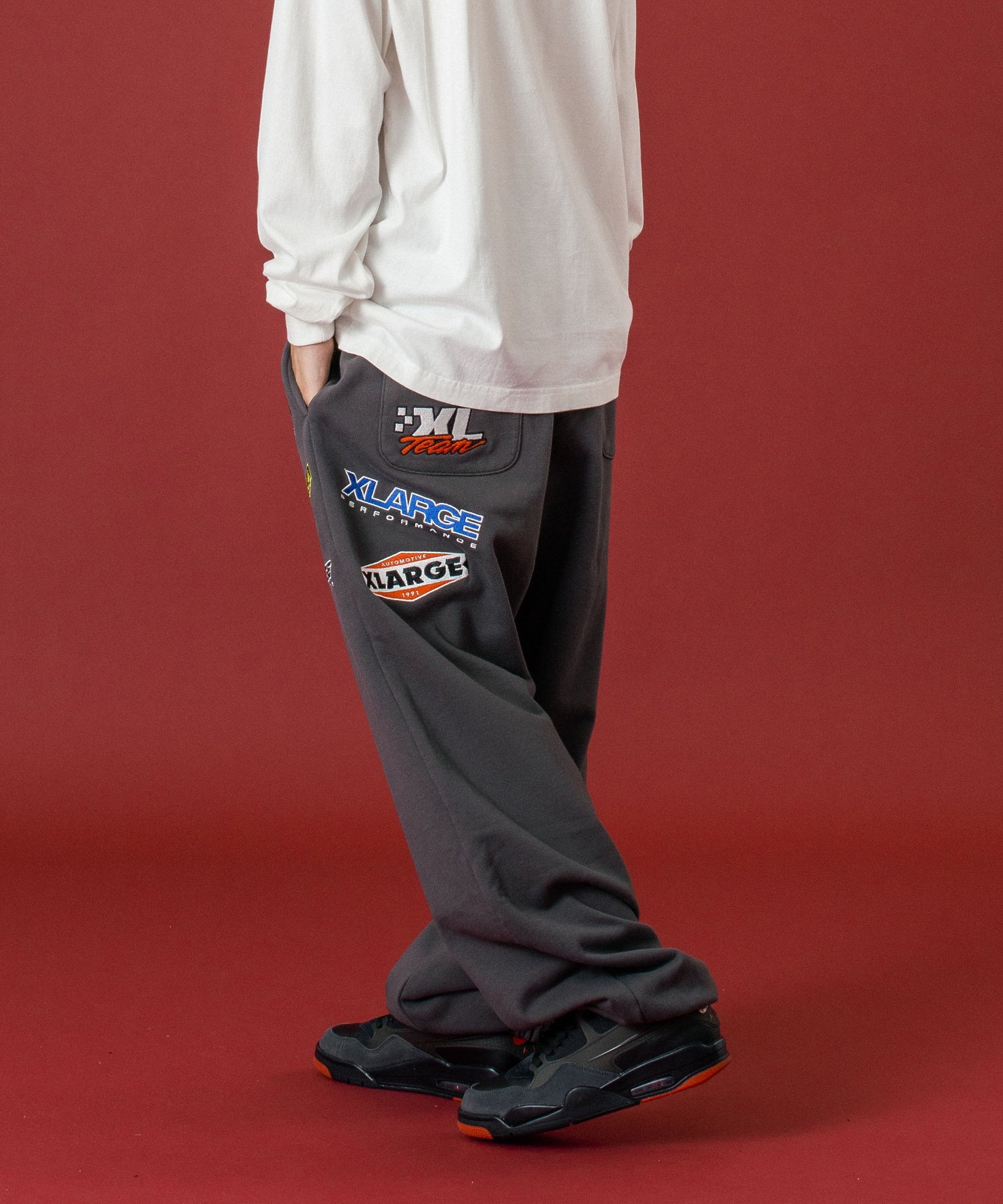 MULTI LOGO SWEAT PANTS