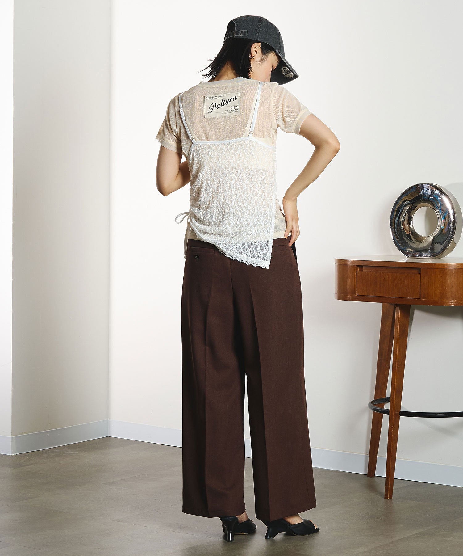 model:166cm 着用サイズ:ONE SIZE