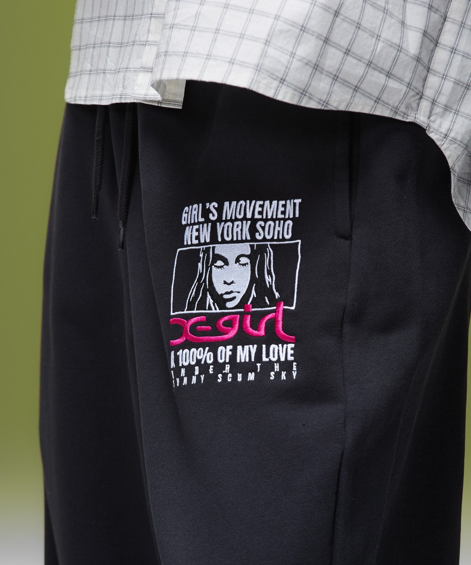 FACE BOX AND MESSAGE SWEATPANTS