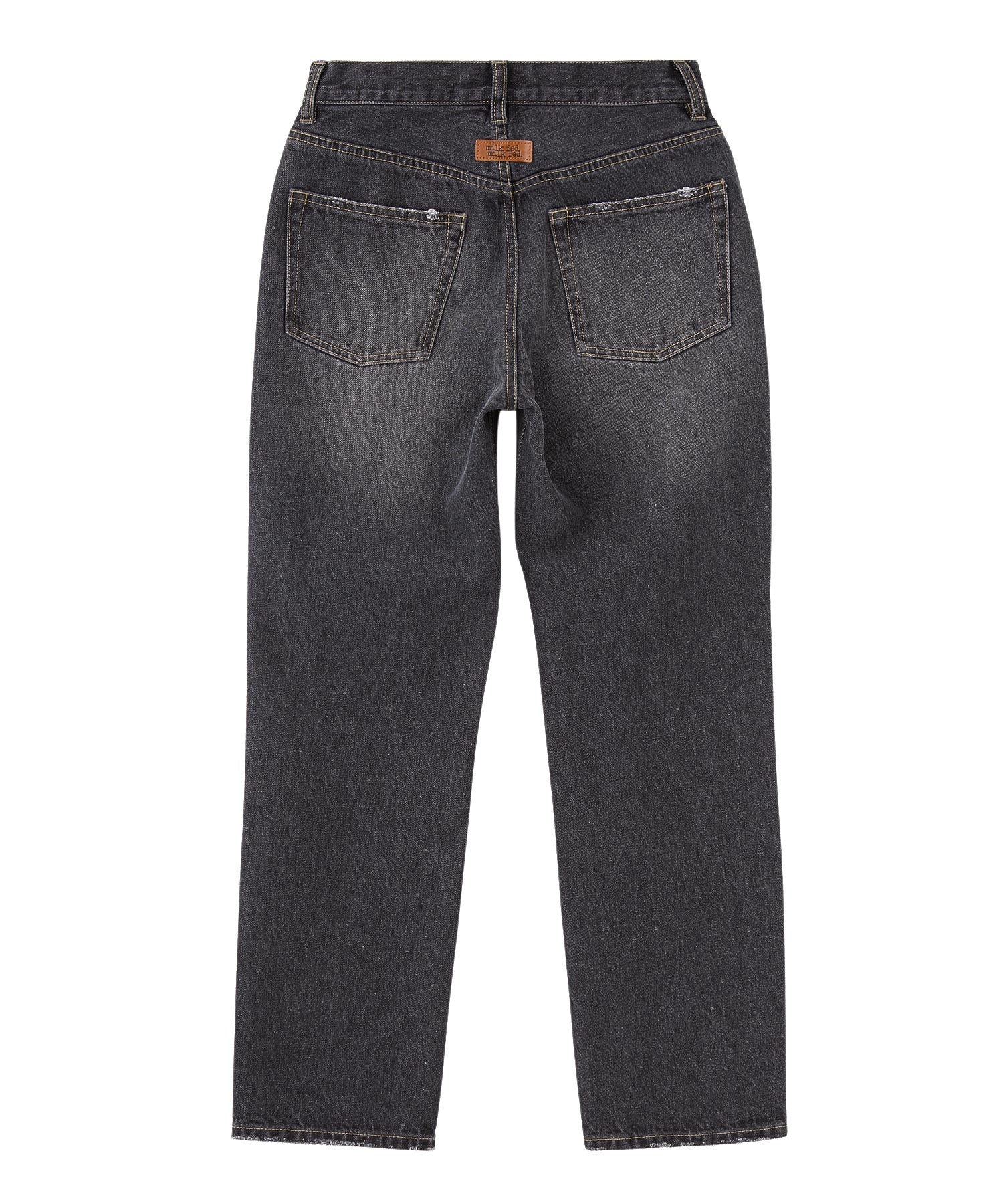 REPAIR DETAIL DENIM PANTS