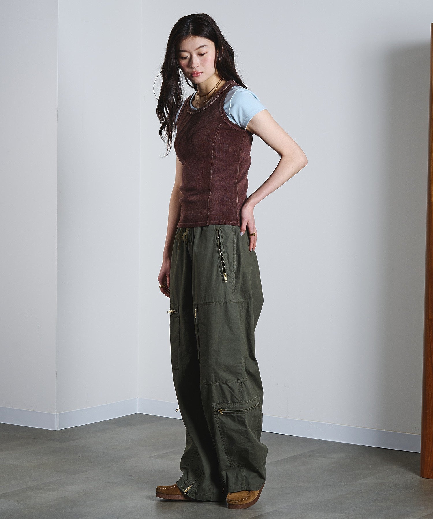 model:171cm 着用サイズ:ONE SIZE