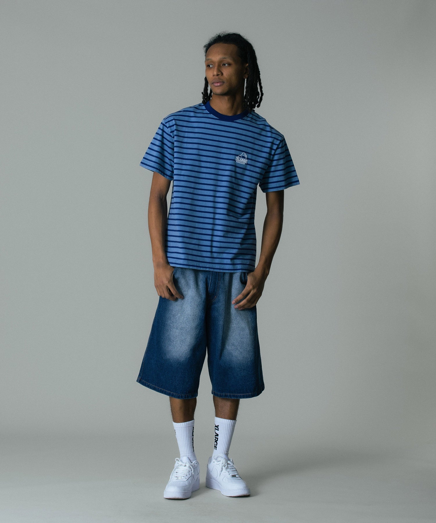 SLANTED OG STRIPE S/S TEE