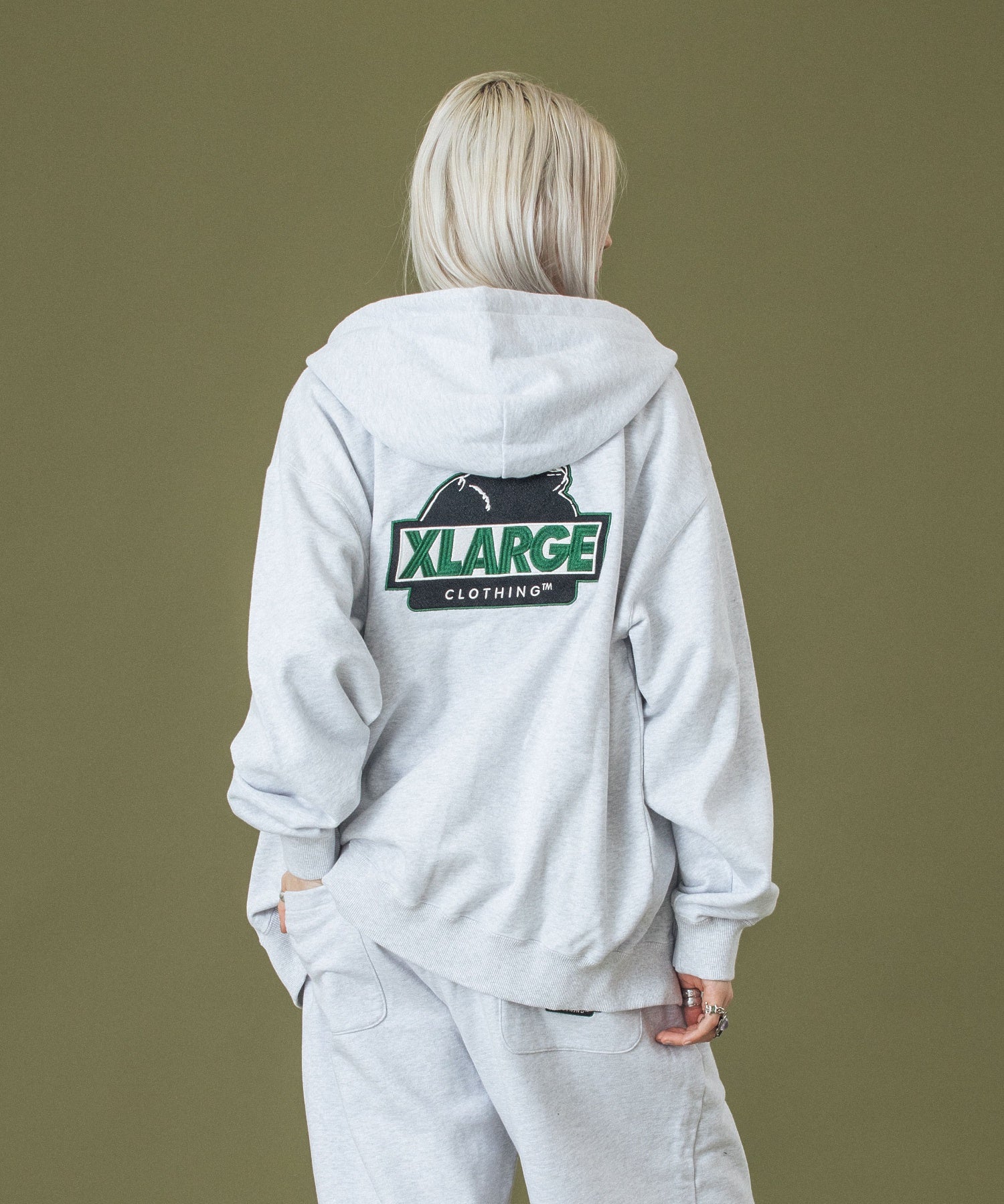 SLANTED OG ZIP HOODED SWEATSHIRT