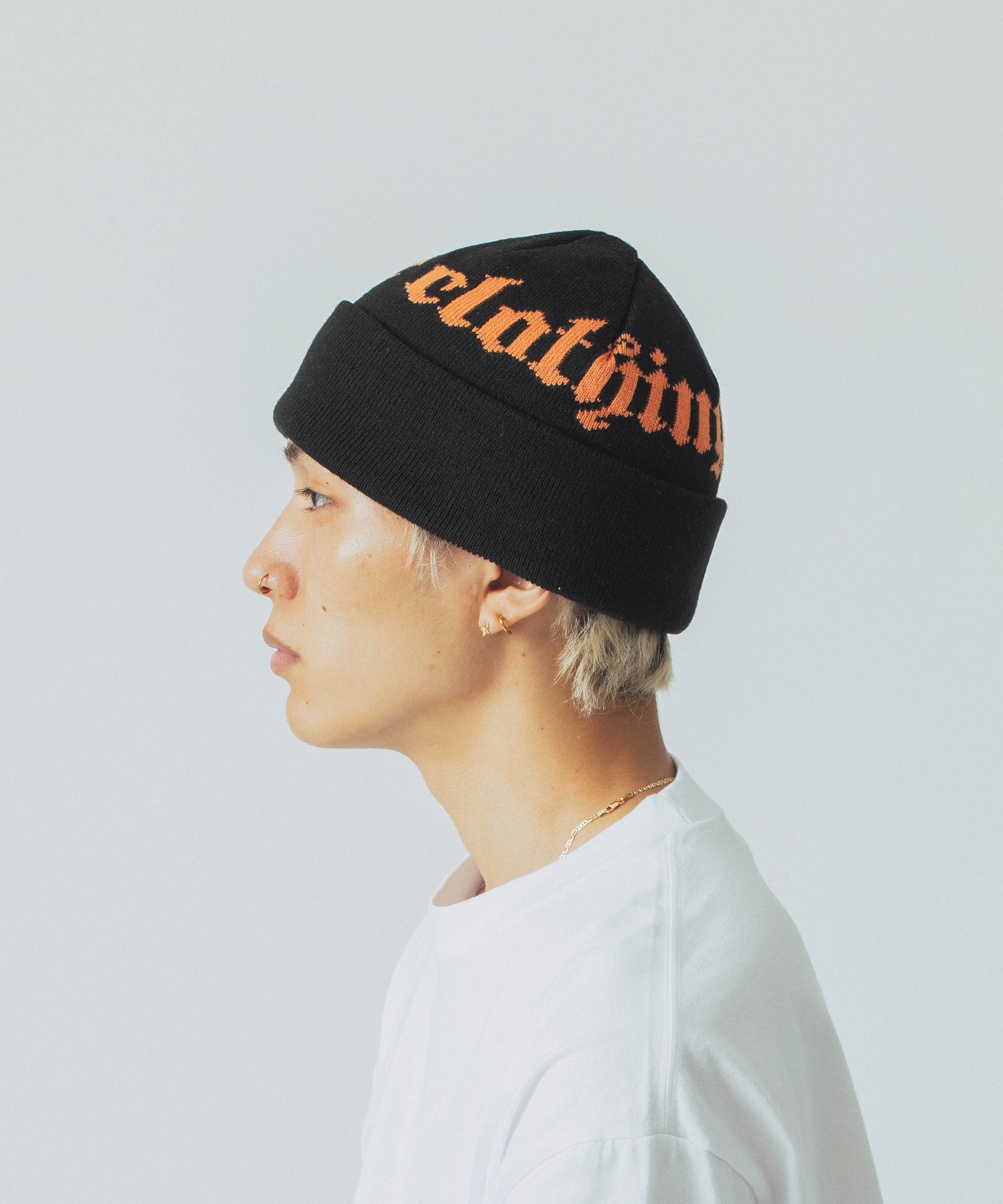 OLD ENGLISH LOGO CUFF BEANIE