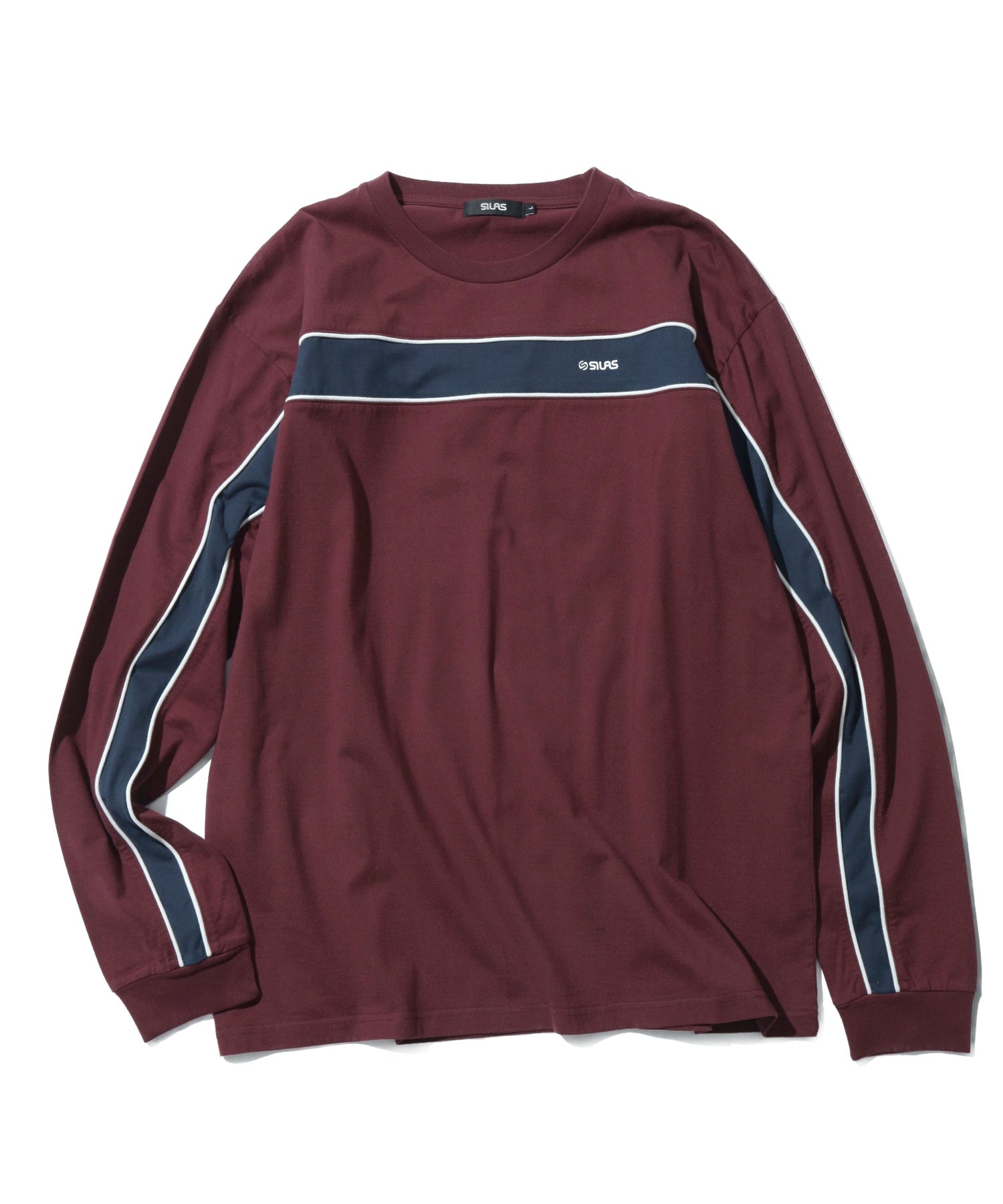 SINGLE STRIPED L/S TEE