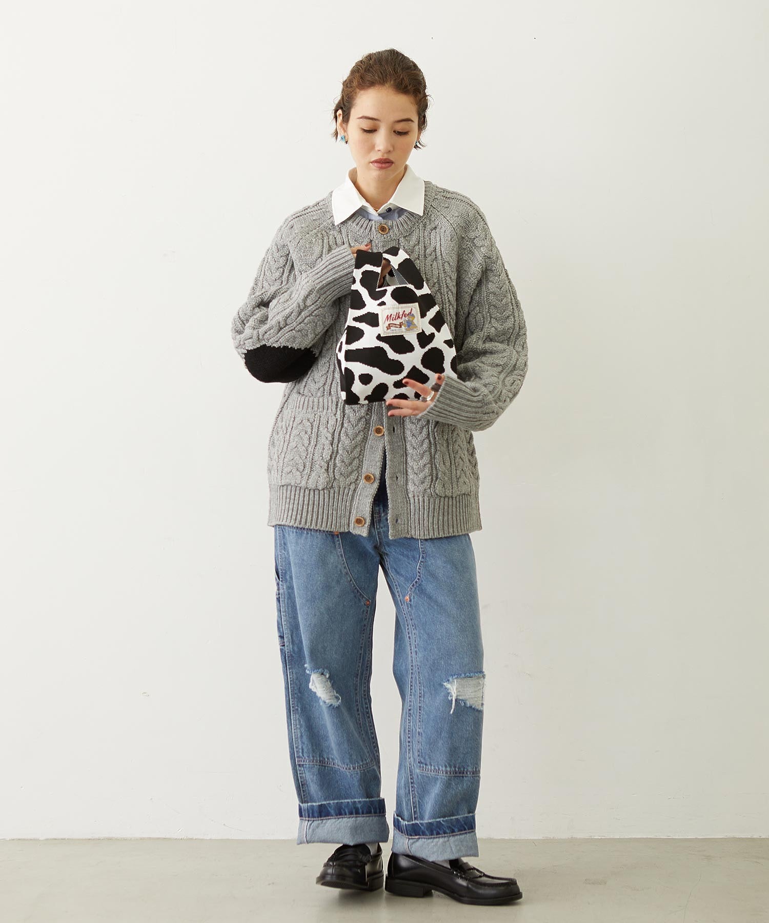 JACQUARD PATTERN BAG