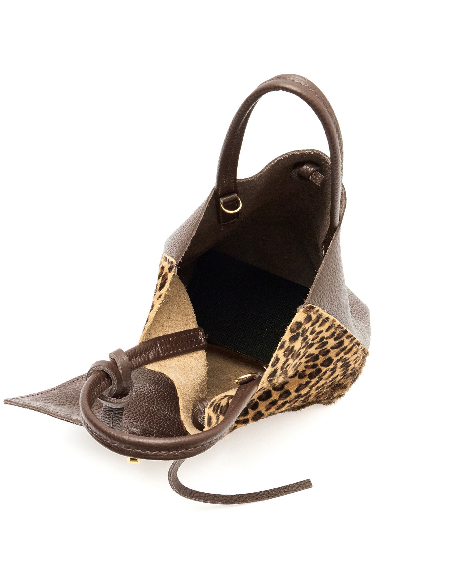 MILLELA FIRENZE/LEOPARD MINI TOTE