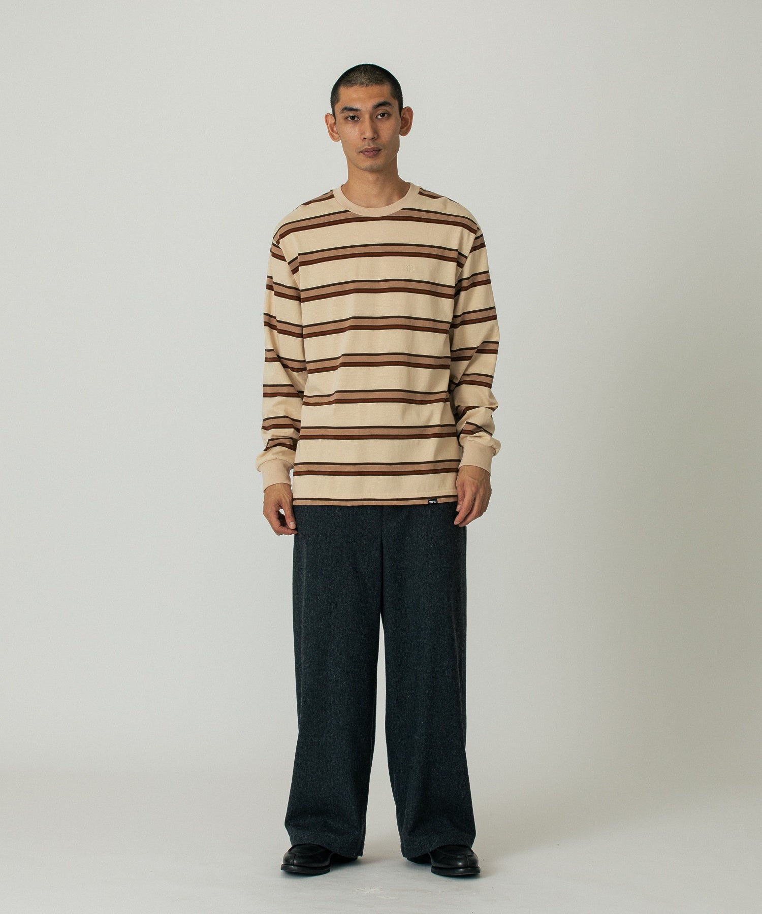 STRIPE L/S TEE