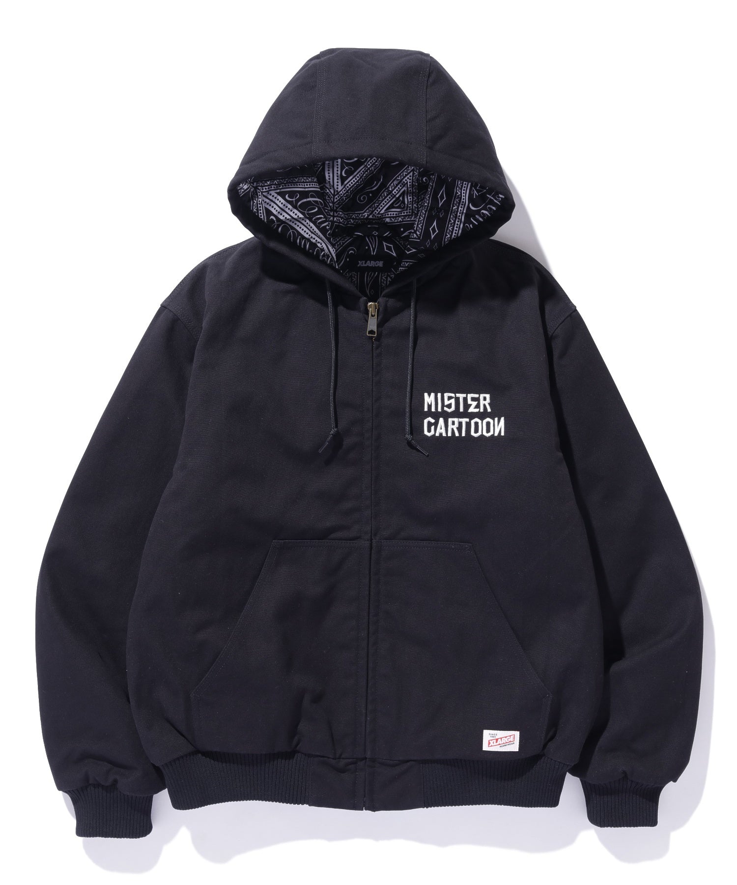 XLARGE×Mister Cartoon HOODED WORK JACKET