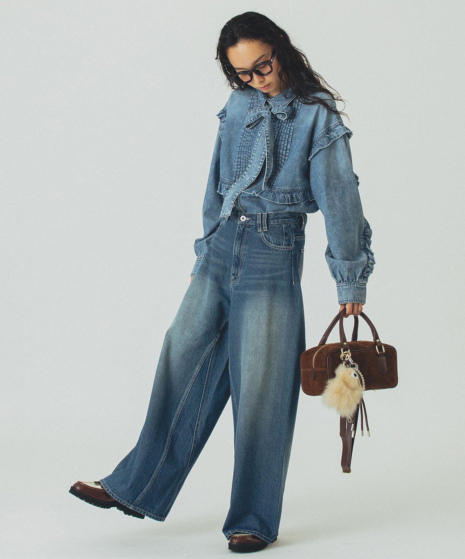 model:161cm 着用サイズ:S