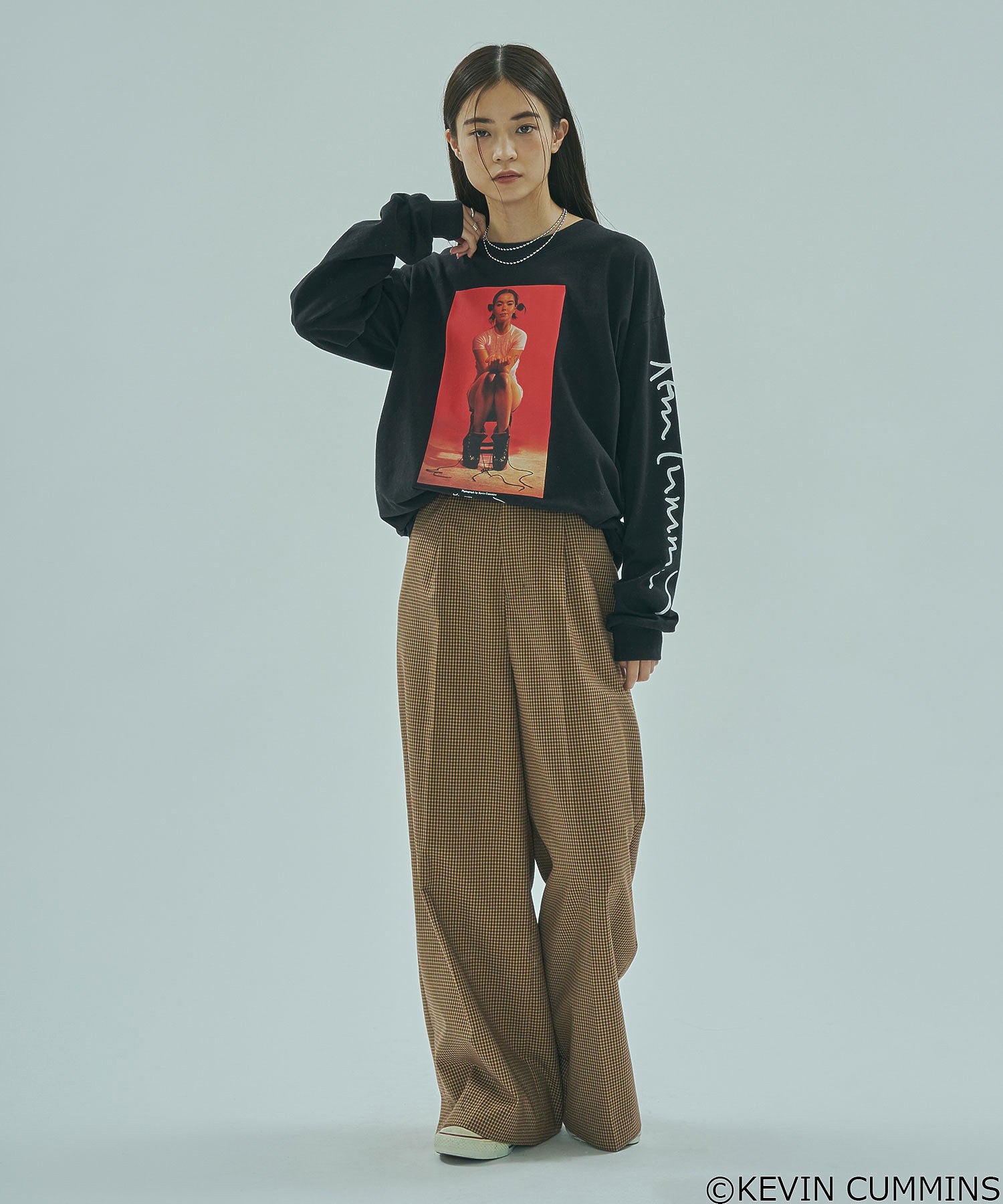 CREOLME/KEVIN CUMMINS PHOTO L/S TEE
