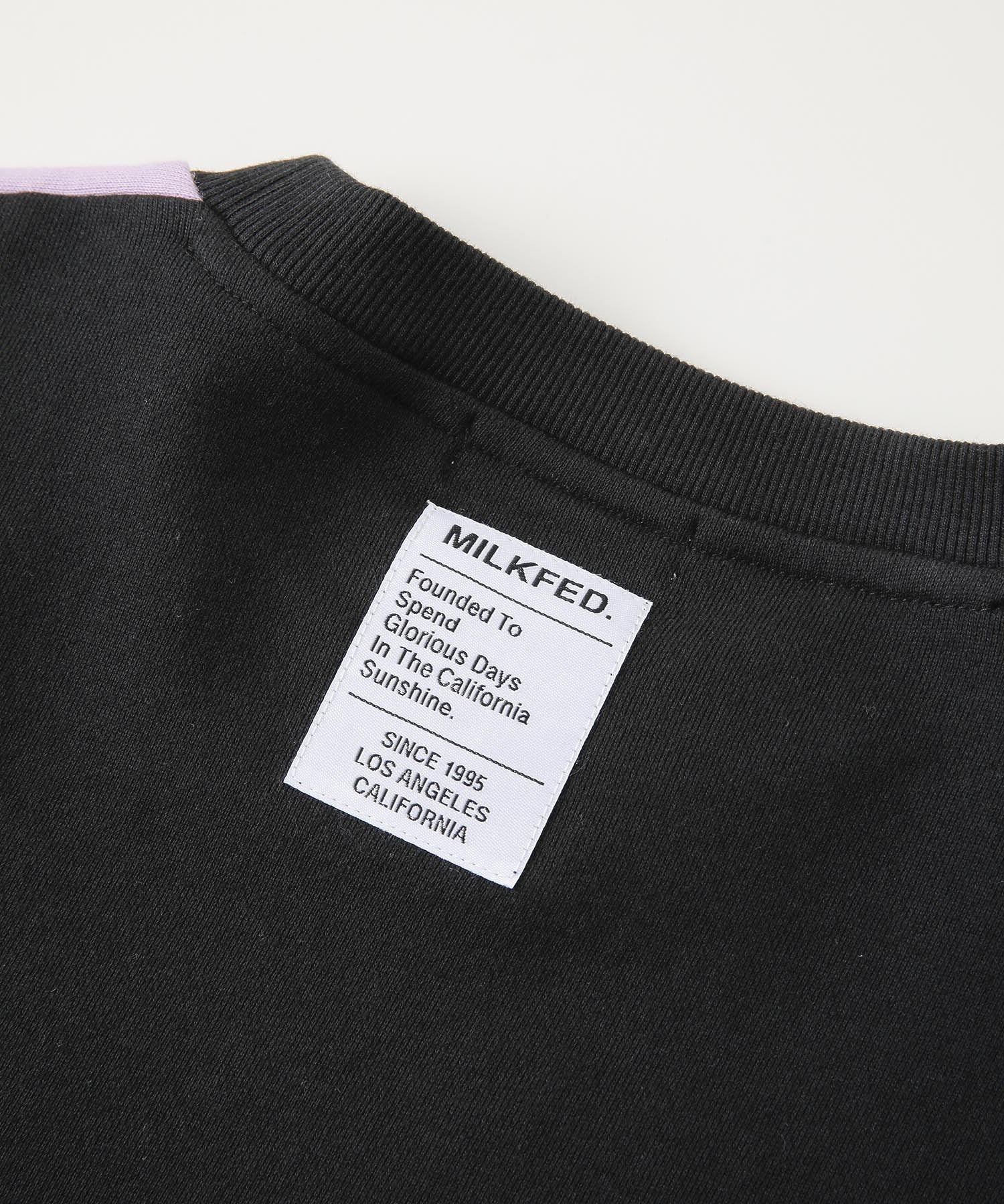 LINE SLEEVE SWEAT TOP MILKFED.