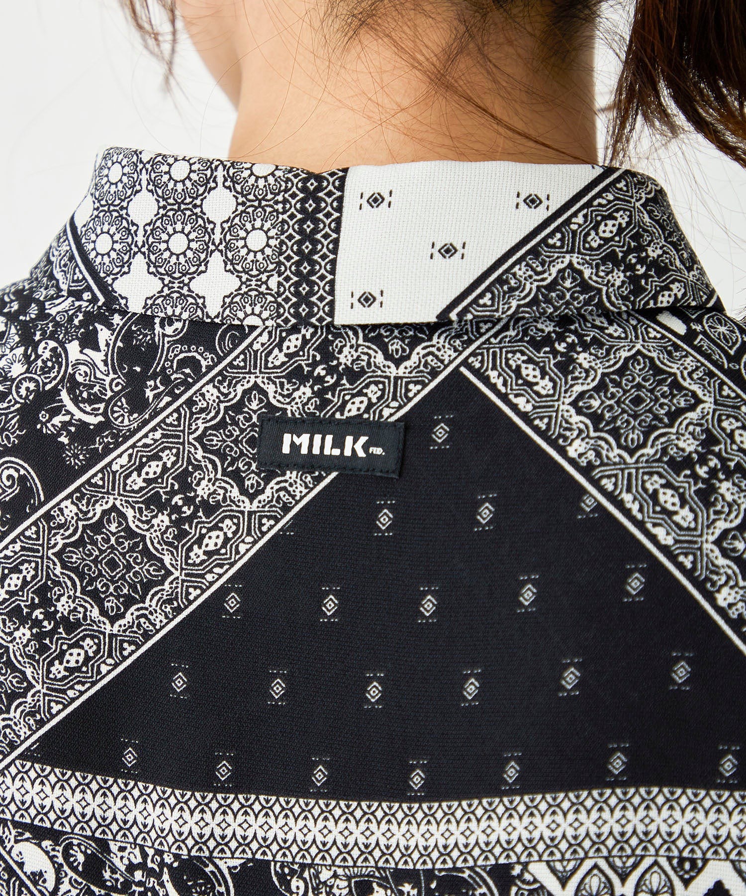 BANDANA PRINT DRESS MILKFED.