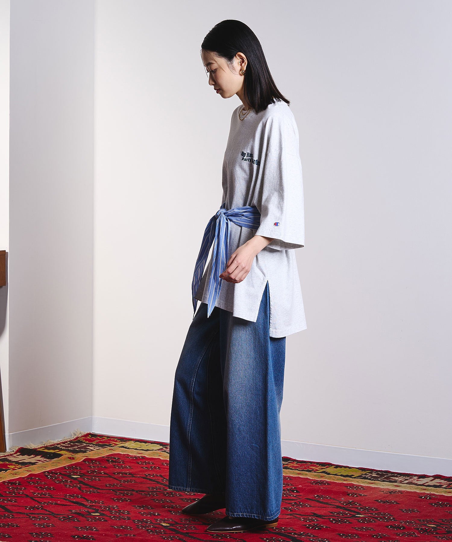 model:169cm 着用サイズ:ONE SIZE