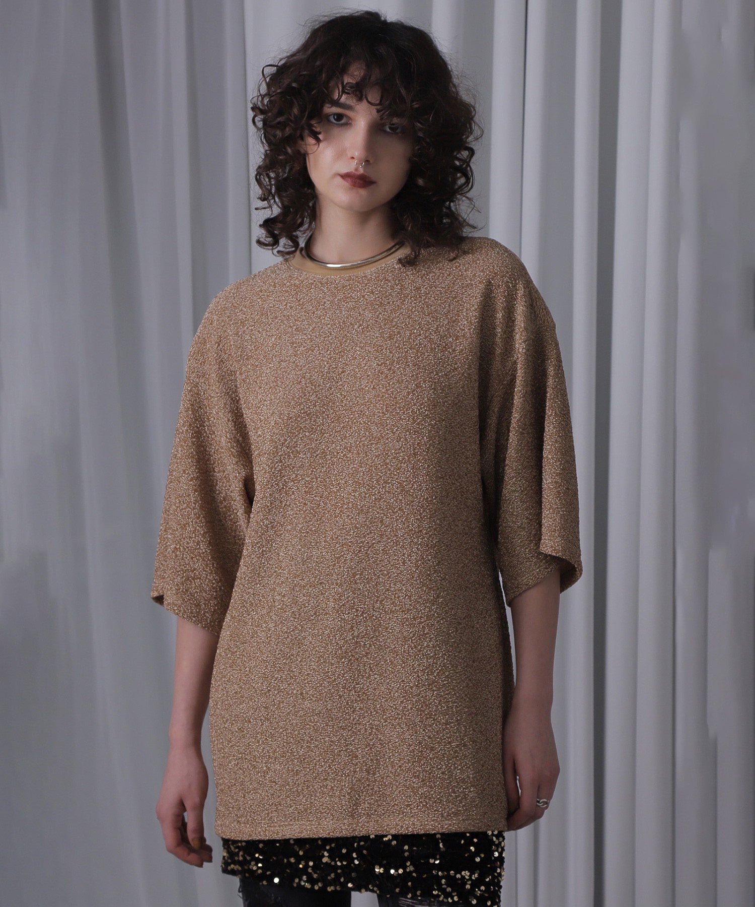 CREOLME/シャイニービッグTシャツ