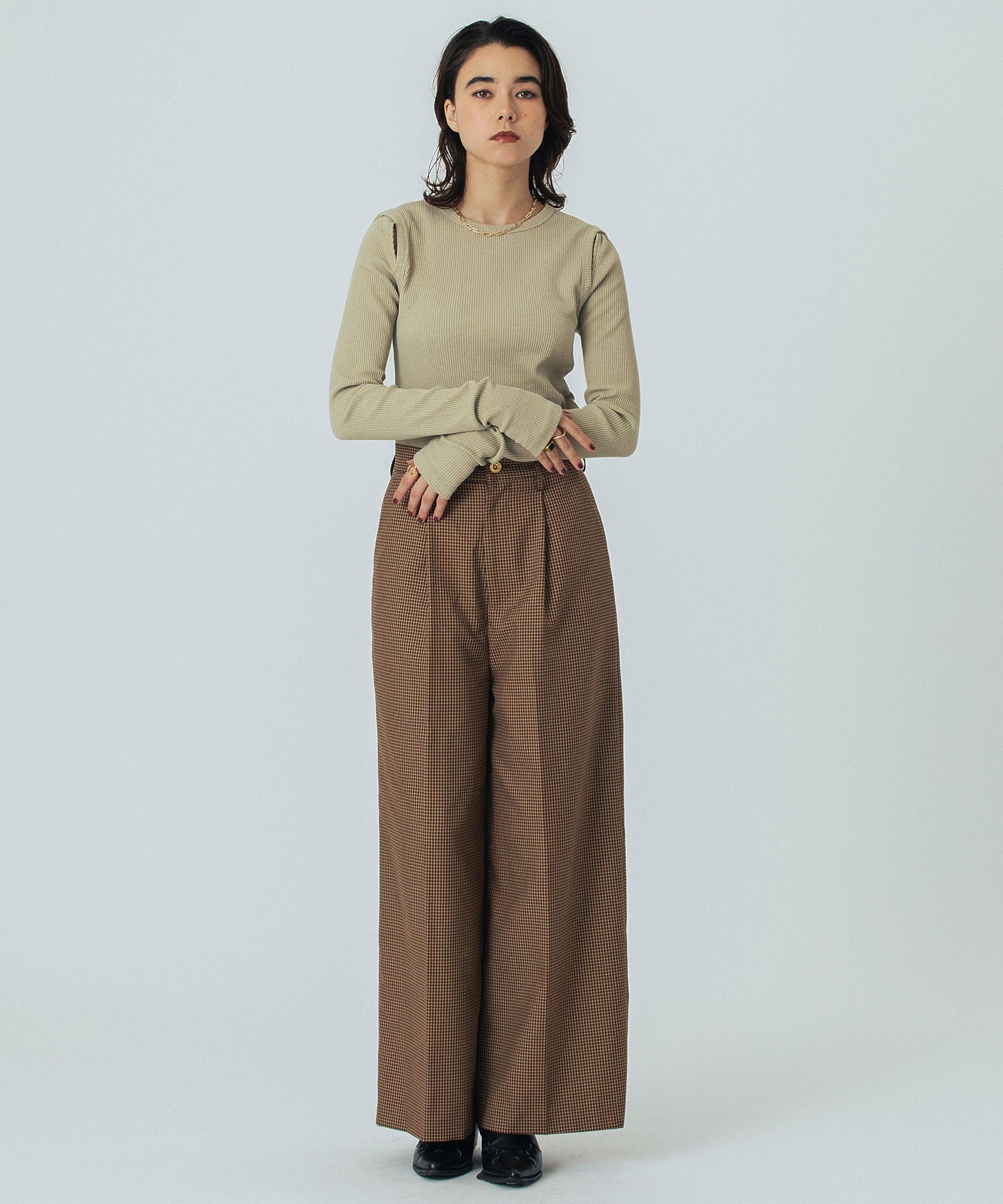 model:172cm 着用サイズ:M