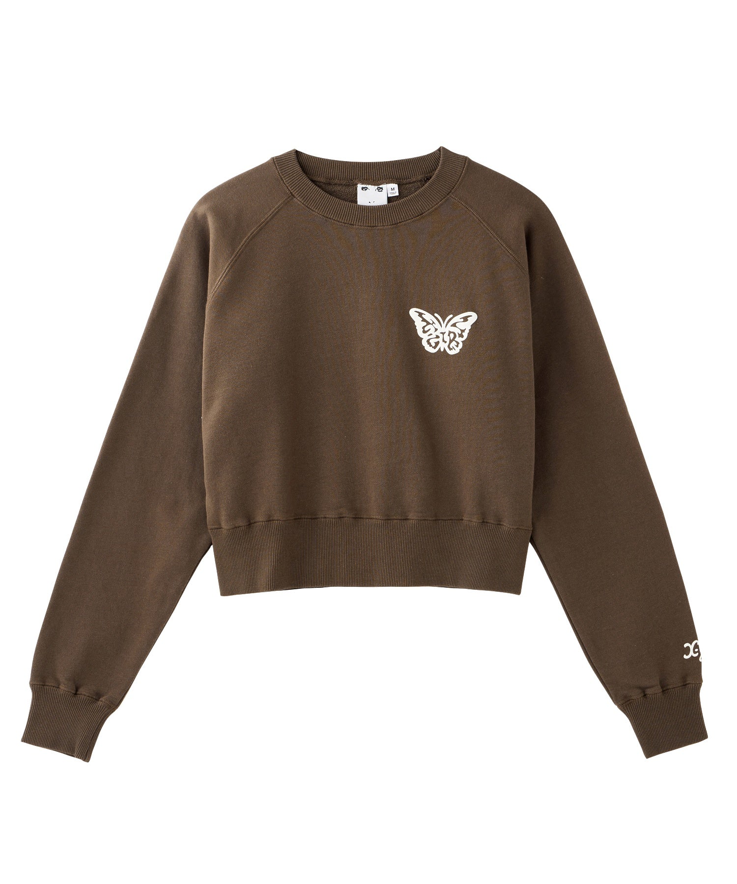 BUTTERFLY RAGLAN COMPACT SWEAT TOP