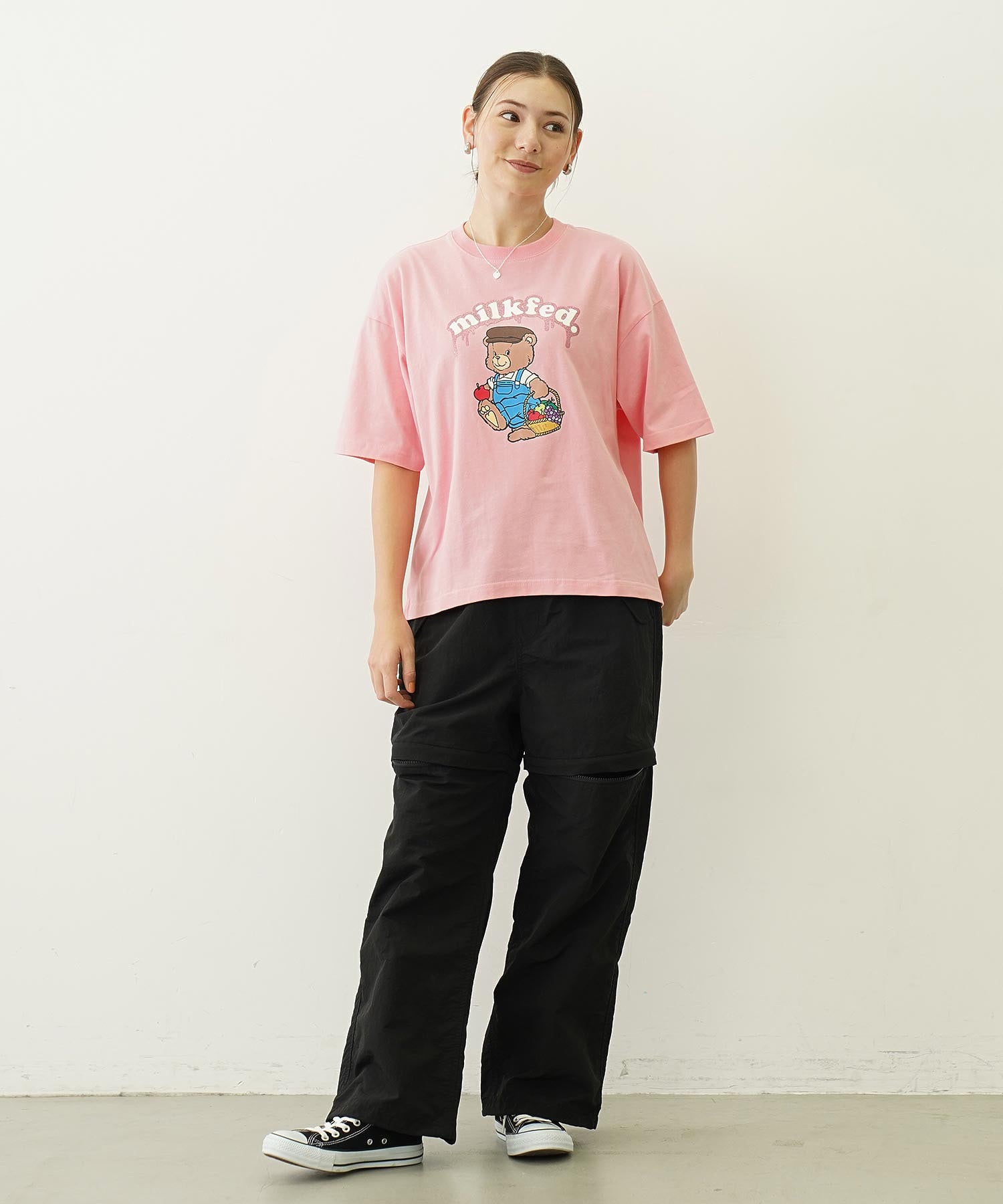 GLITTER BEAR FRUIT WIDE S/S TEE