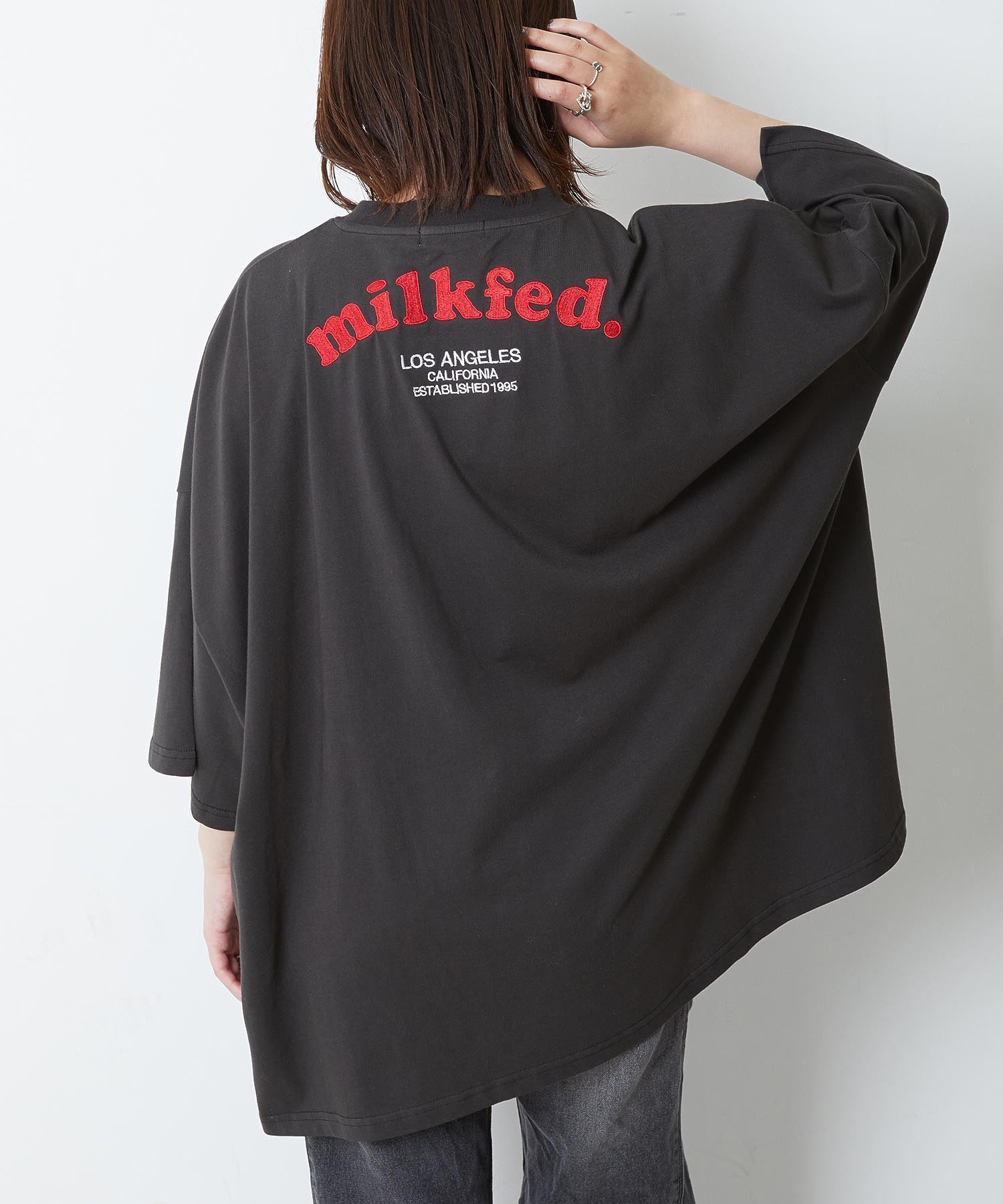 MILKFED. × PEANUTS / PEANUTS GANG BIG S/S TEE