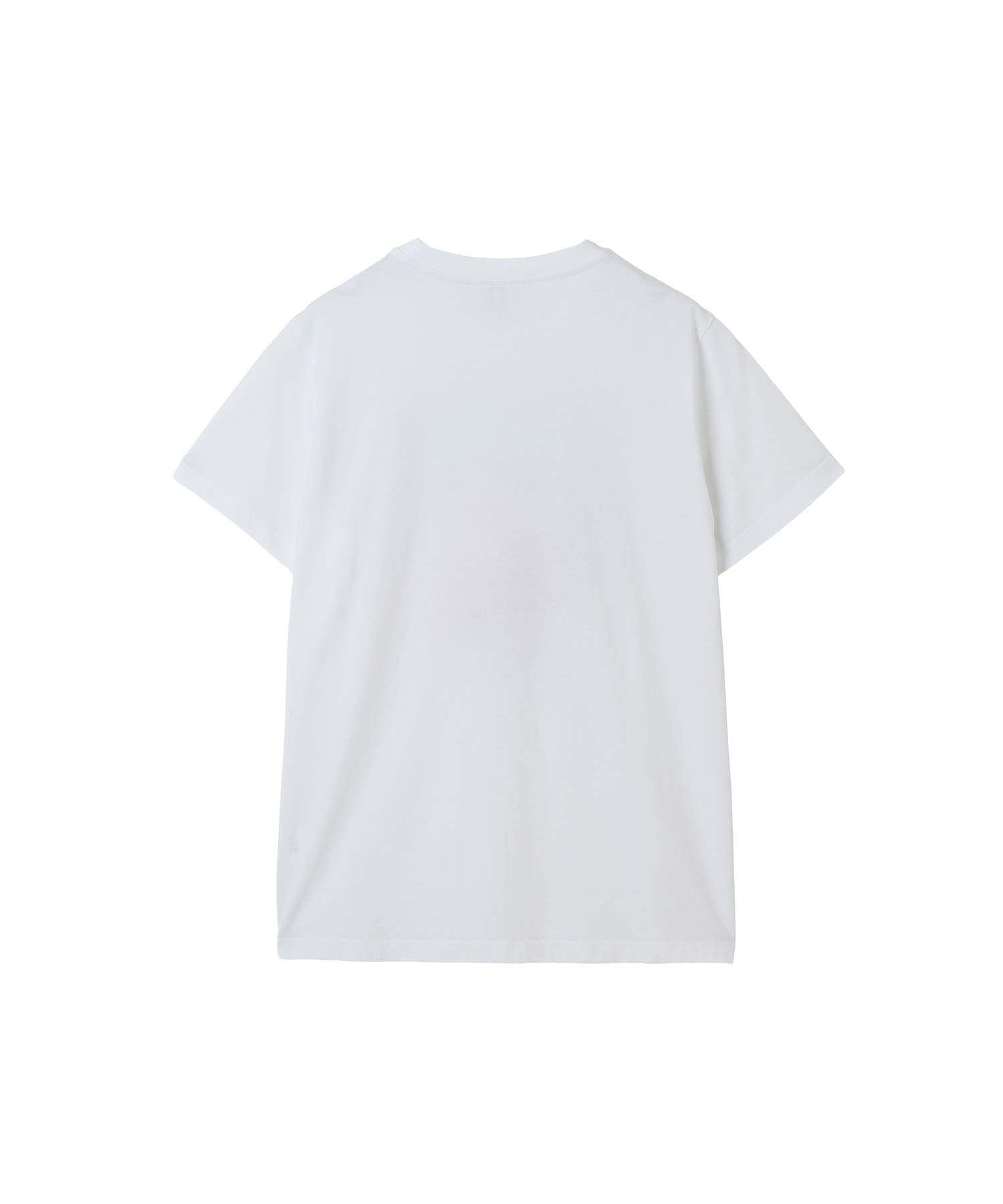 GANNI/BASIC COTTON JERSEY STRAWBERRY