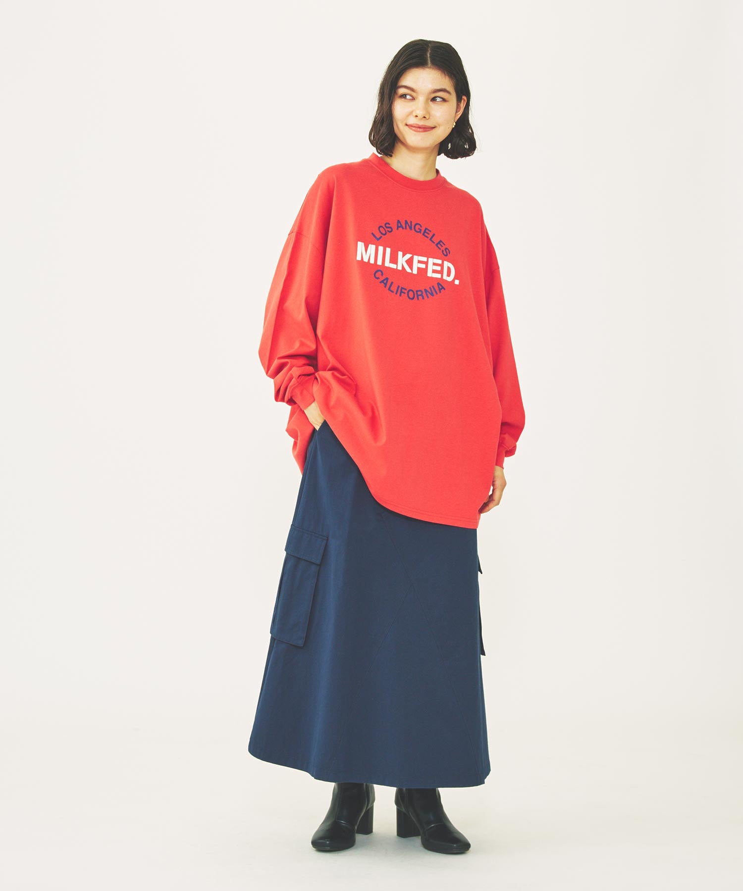 CIRCLE LOGO SUPER BIG L/S TOP