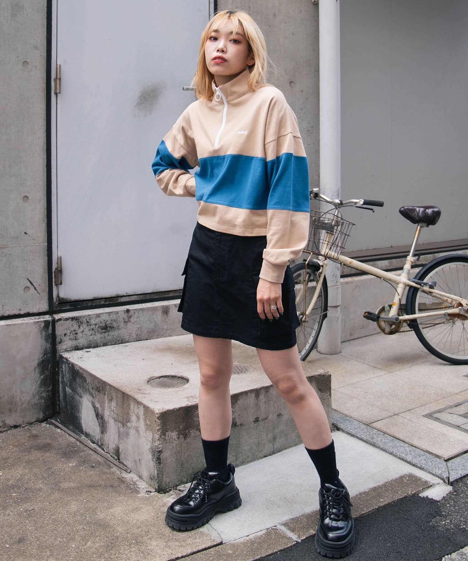 model:H:167cm 着用サイズ:M