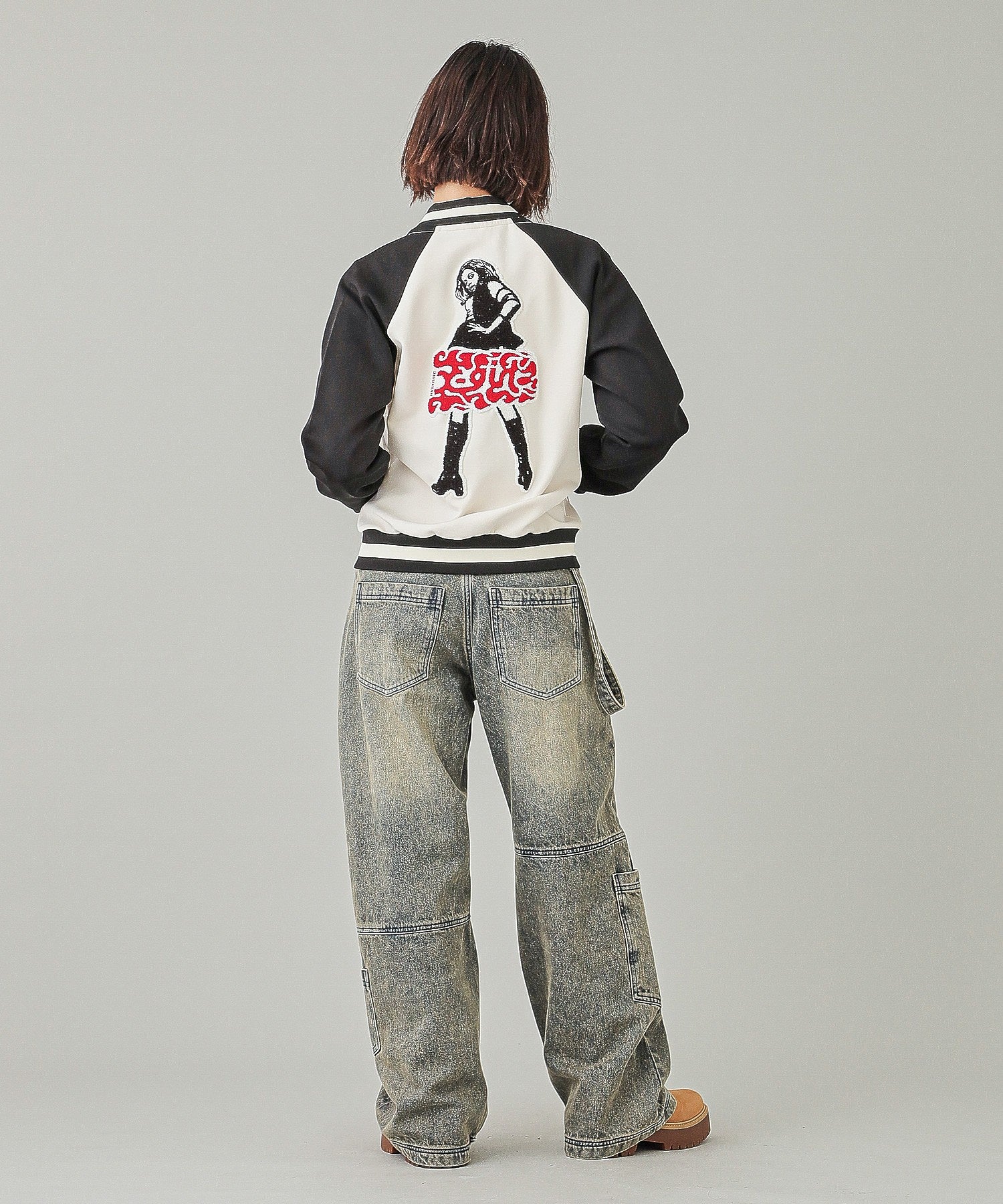 X-girl x HYSTERIC GLAMOUR TRACK JACKET