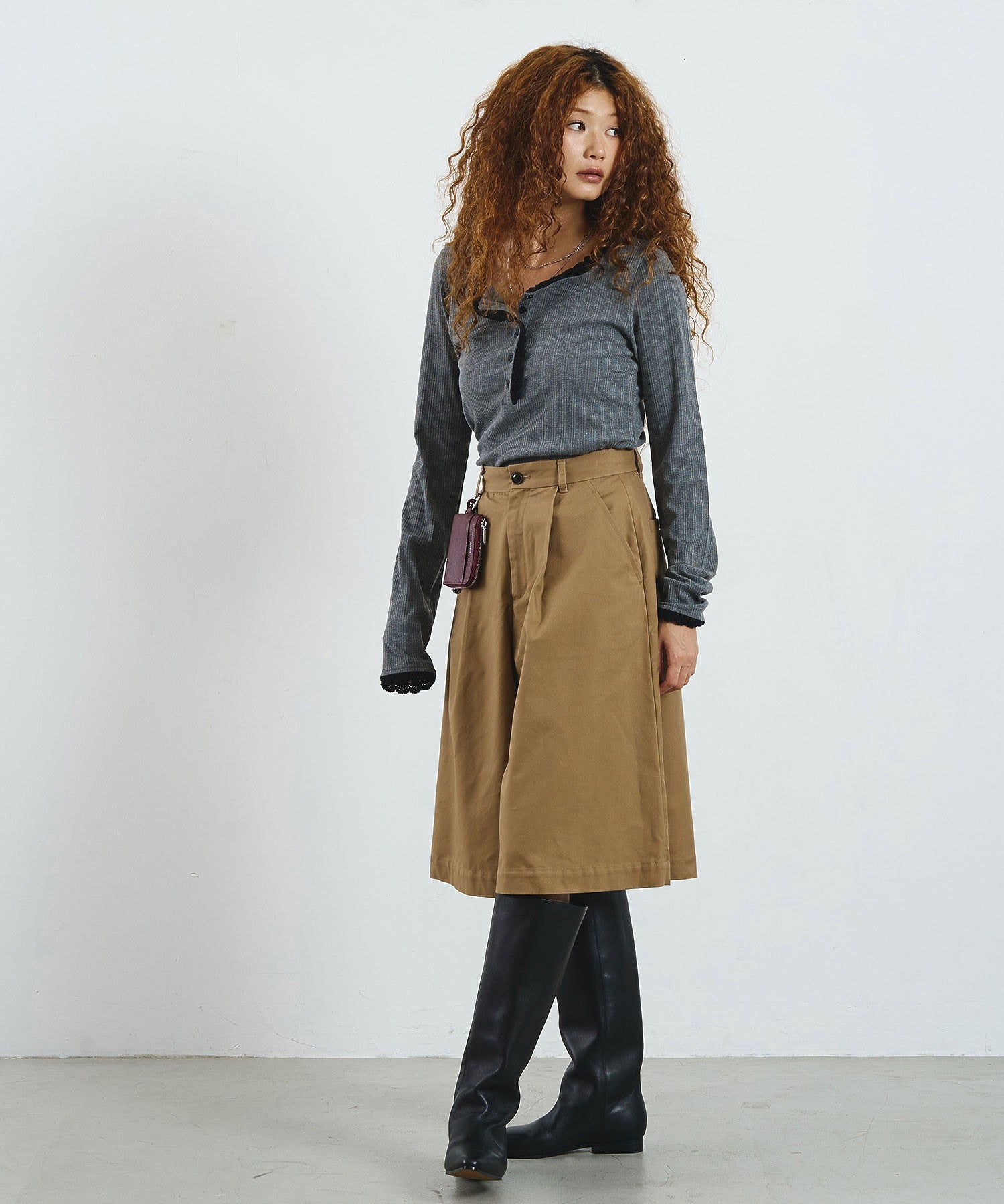 model:168cm 着用サイズ:ONE SIZE