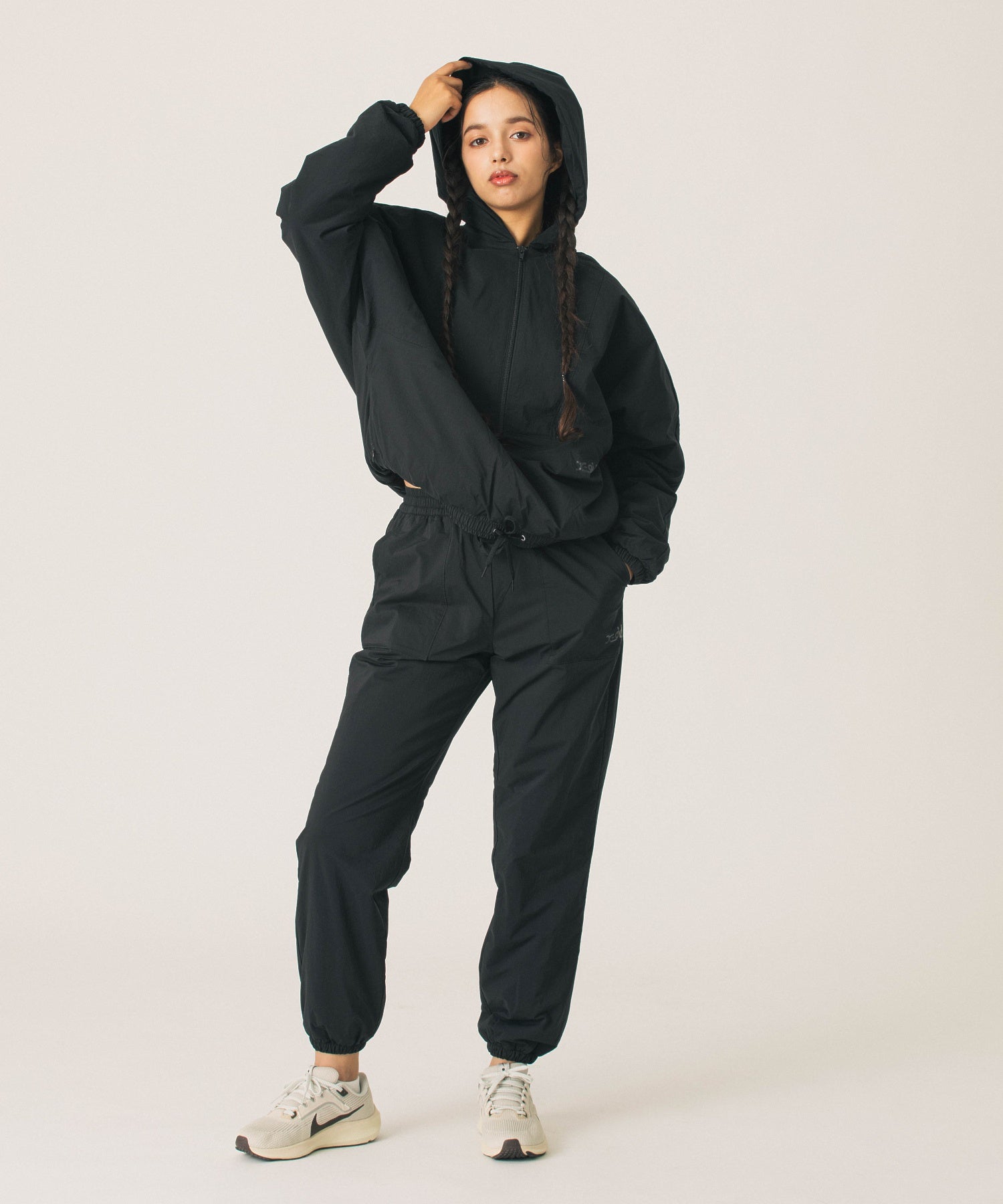 STRETCH PUFFER PULLOVER JACKET